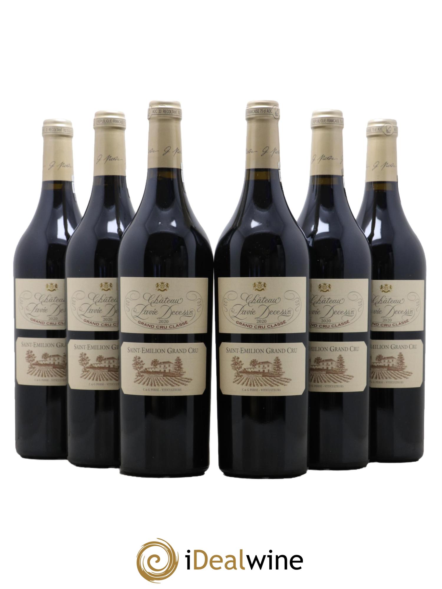 Château Pavie Decesse Grand Cru Classé 2020 - Lot de 6 bouteilles - 0