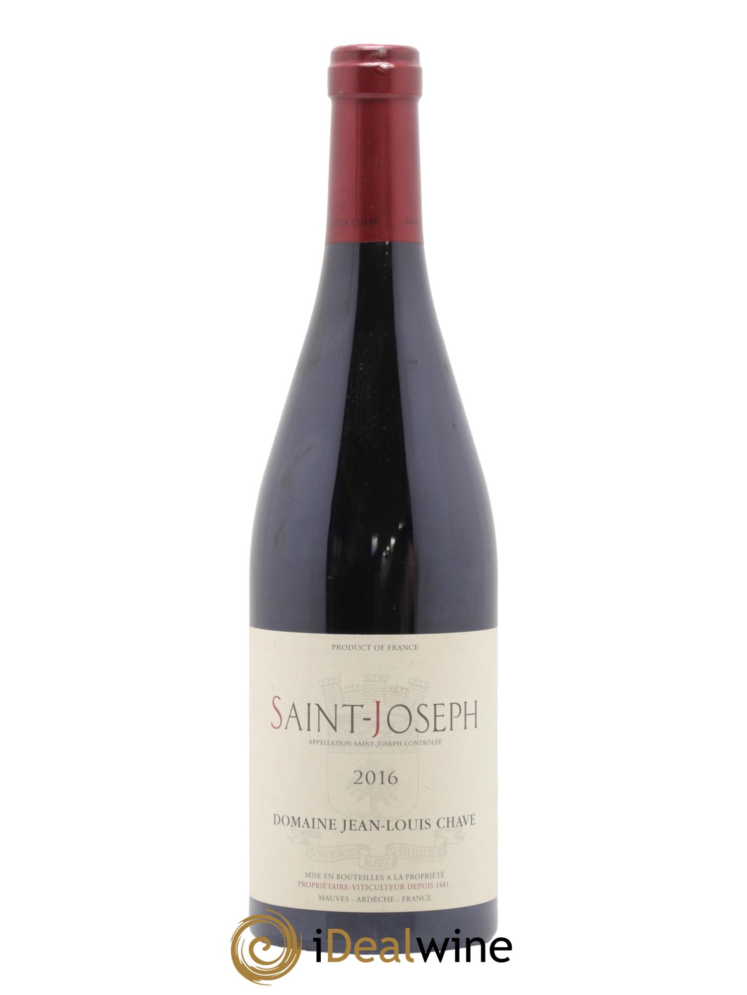 Saint-Joseph Jean-Louis Chave 2016 - Posten von 1 Flasche - 0
