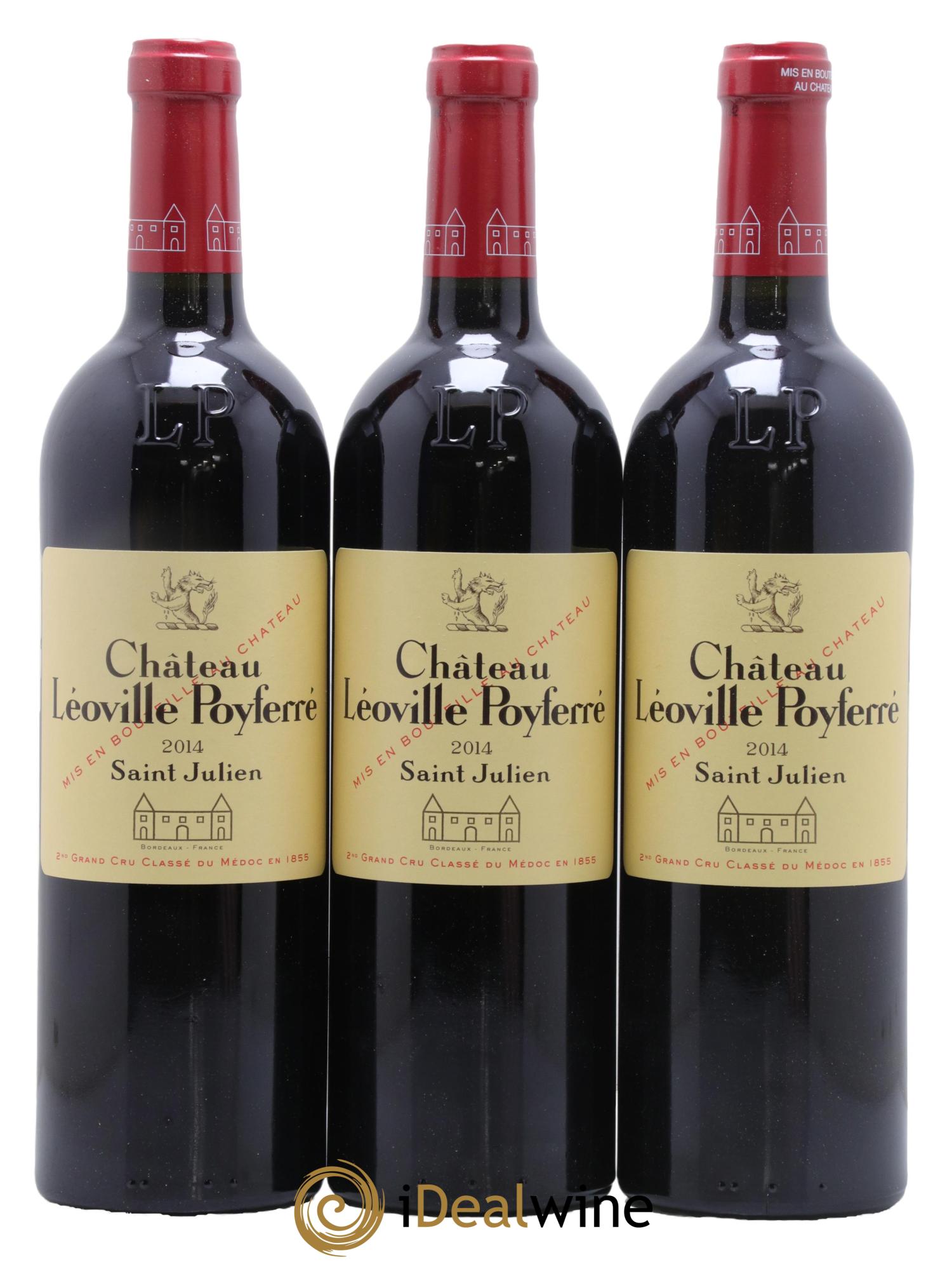 Château Léoville Poyferré 2ème Grand Cru Classé 2014 - Lot de 6 bouteilles - 1