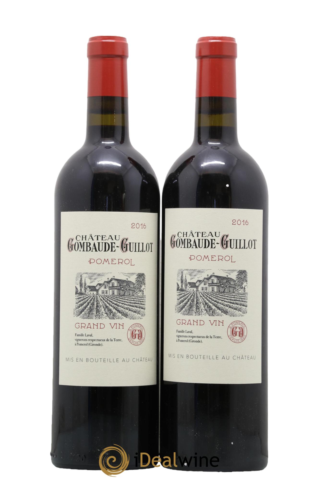 Château Gombaude Guillot 2016 - Lot de 2 bouteilles - 0