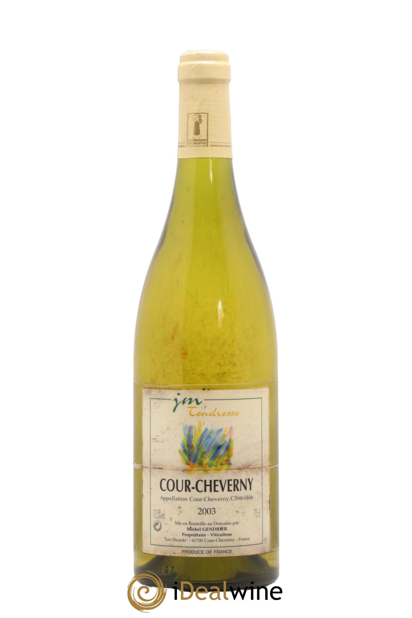 Cour-Cheverny Tendresse Michel Gendrier 2003 - Lot de 1 bouteille - 0
