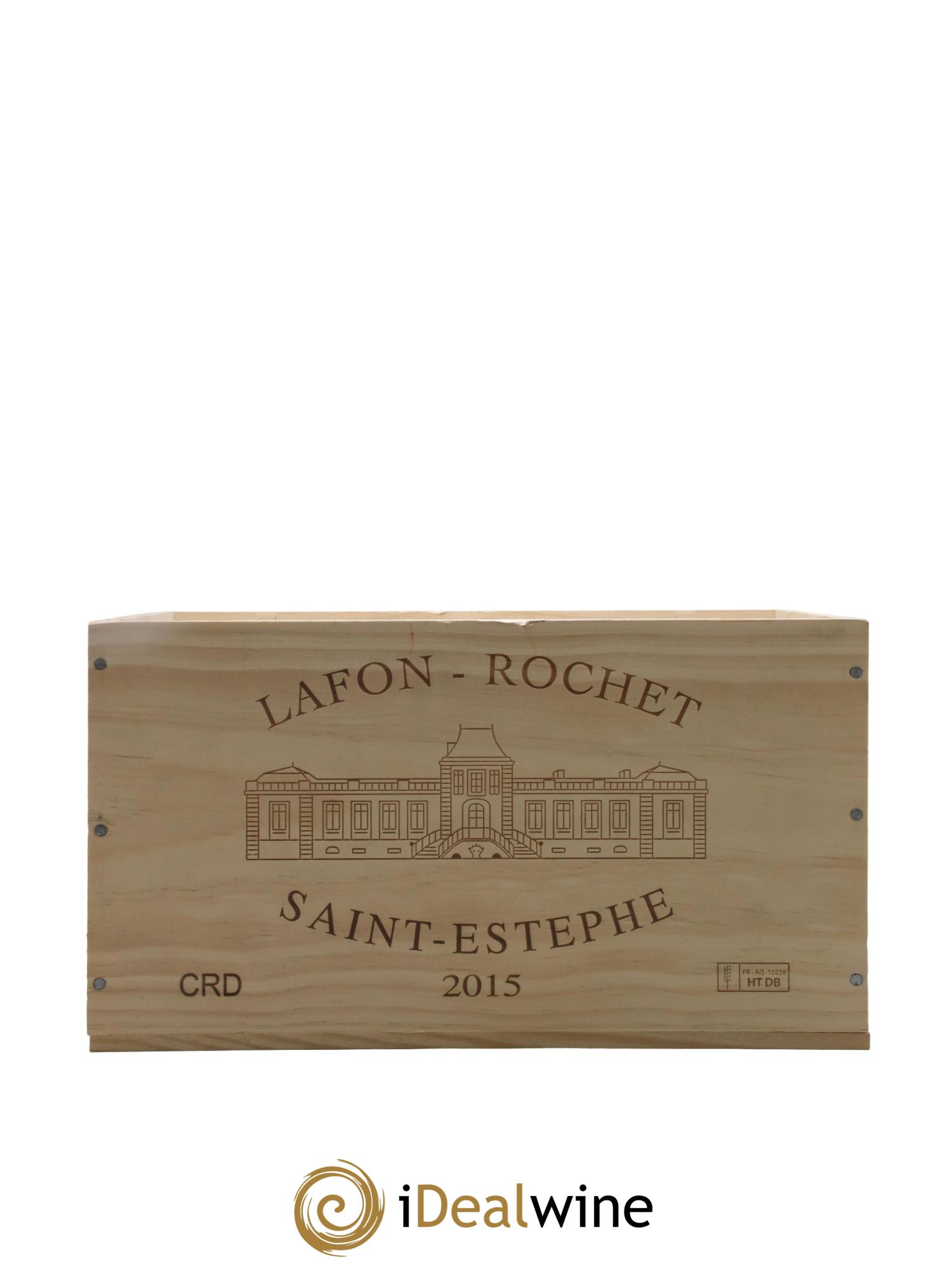 Château Lafon Rochet 4ème Grand Cru Classé 2015 - Lotto di 6 bottiglie - 1