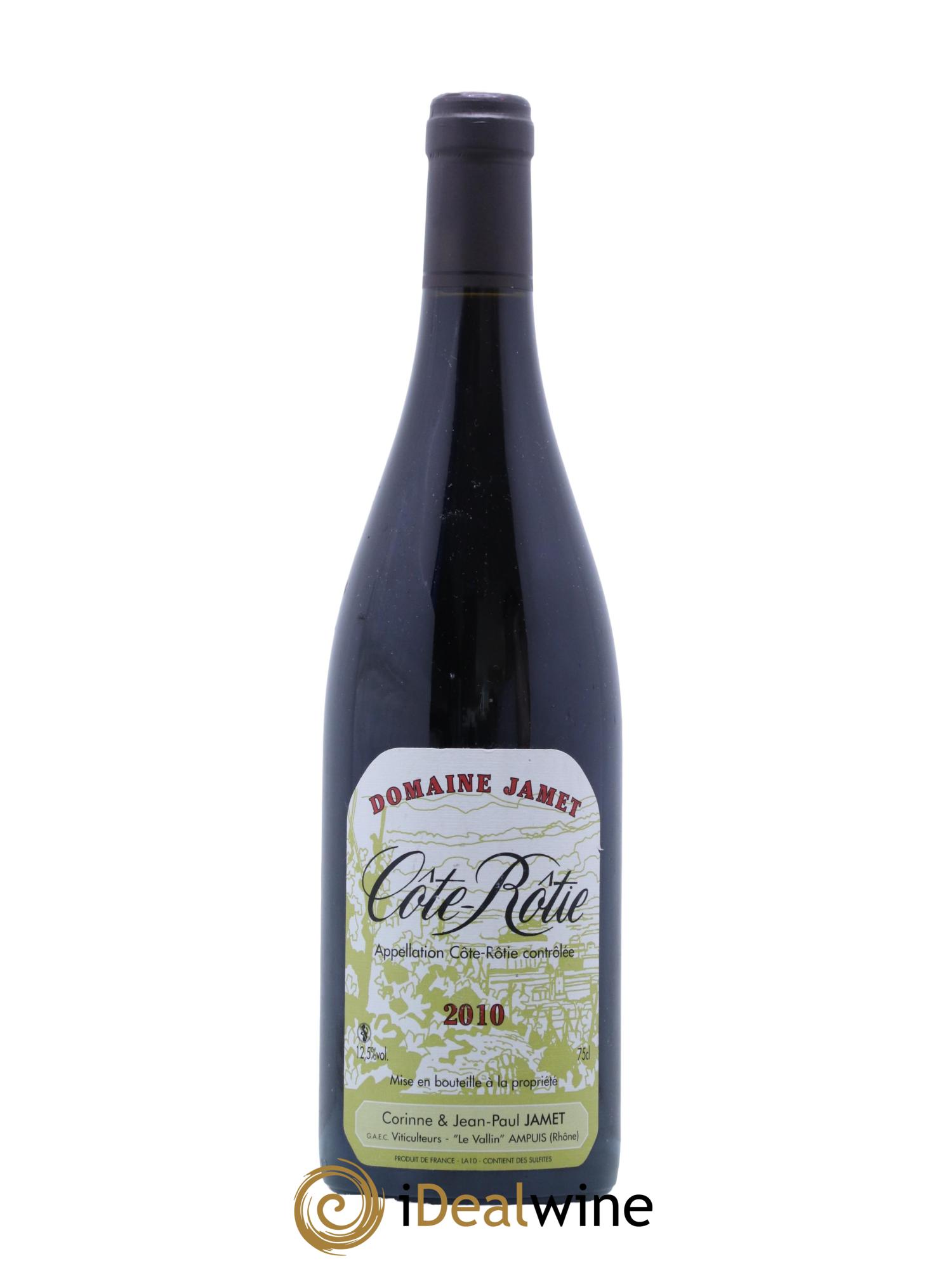 Côte-Rôtie Jamet (Domaine) 2010 - Lot de 1 bouteille - 0