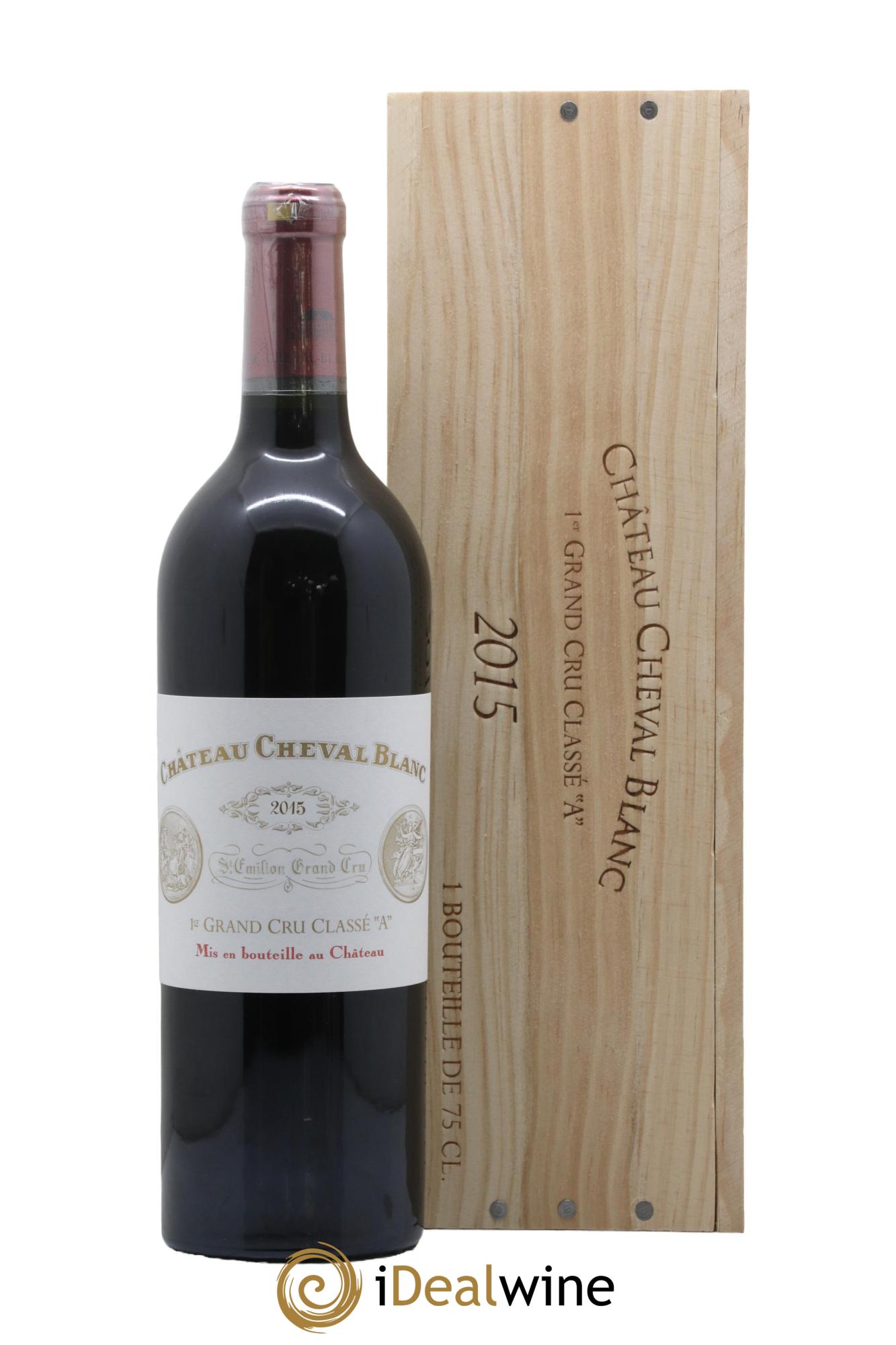 Château Cheval Blanc 1er Grand Cru Classé A 2015 - Lot de 1 bouteille - 1