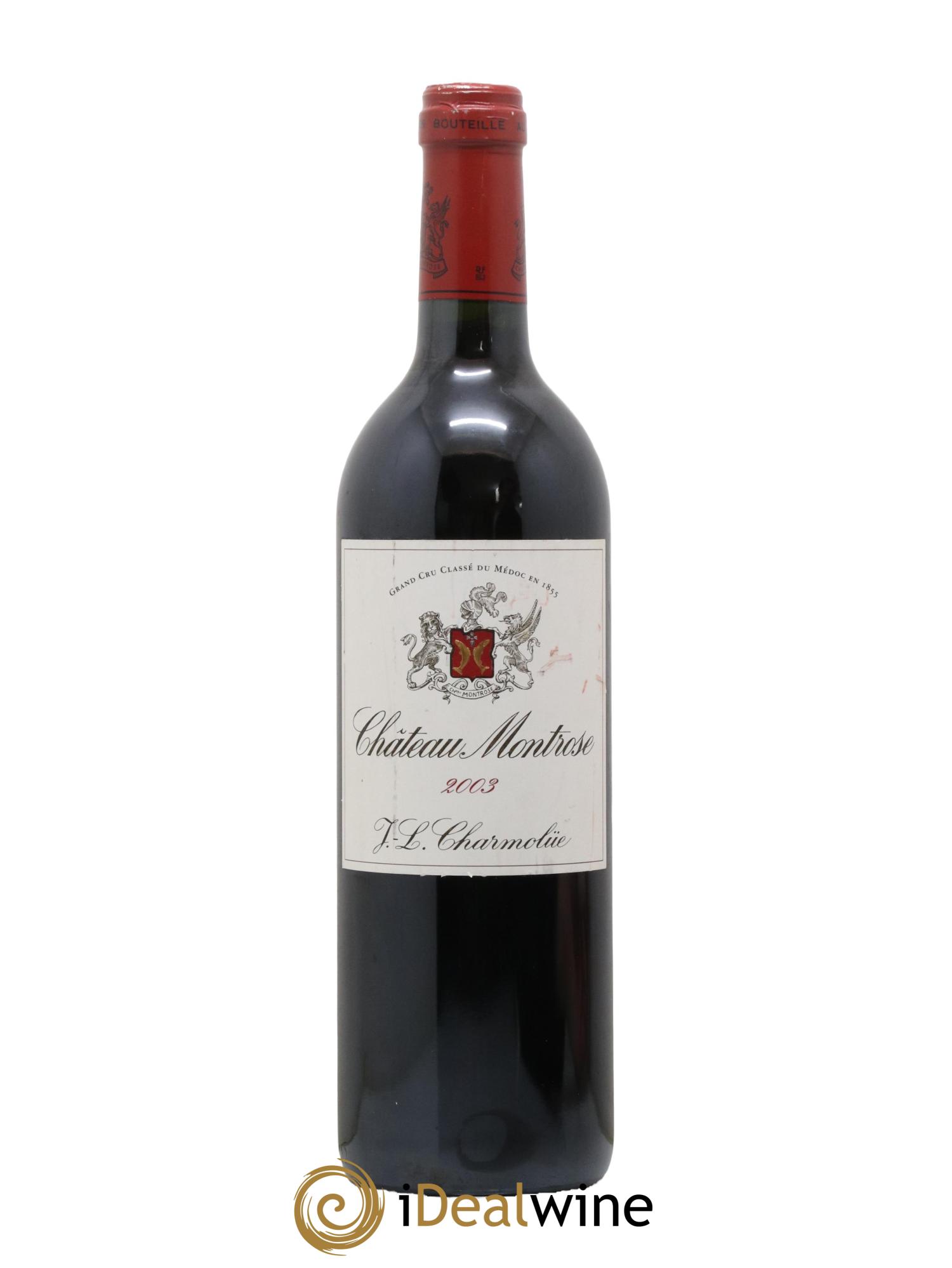 Château Montrose 2ème Grand Cru Classé 2003 - Lot de 1 bouteille - 0