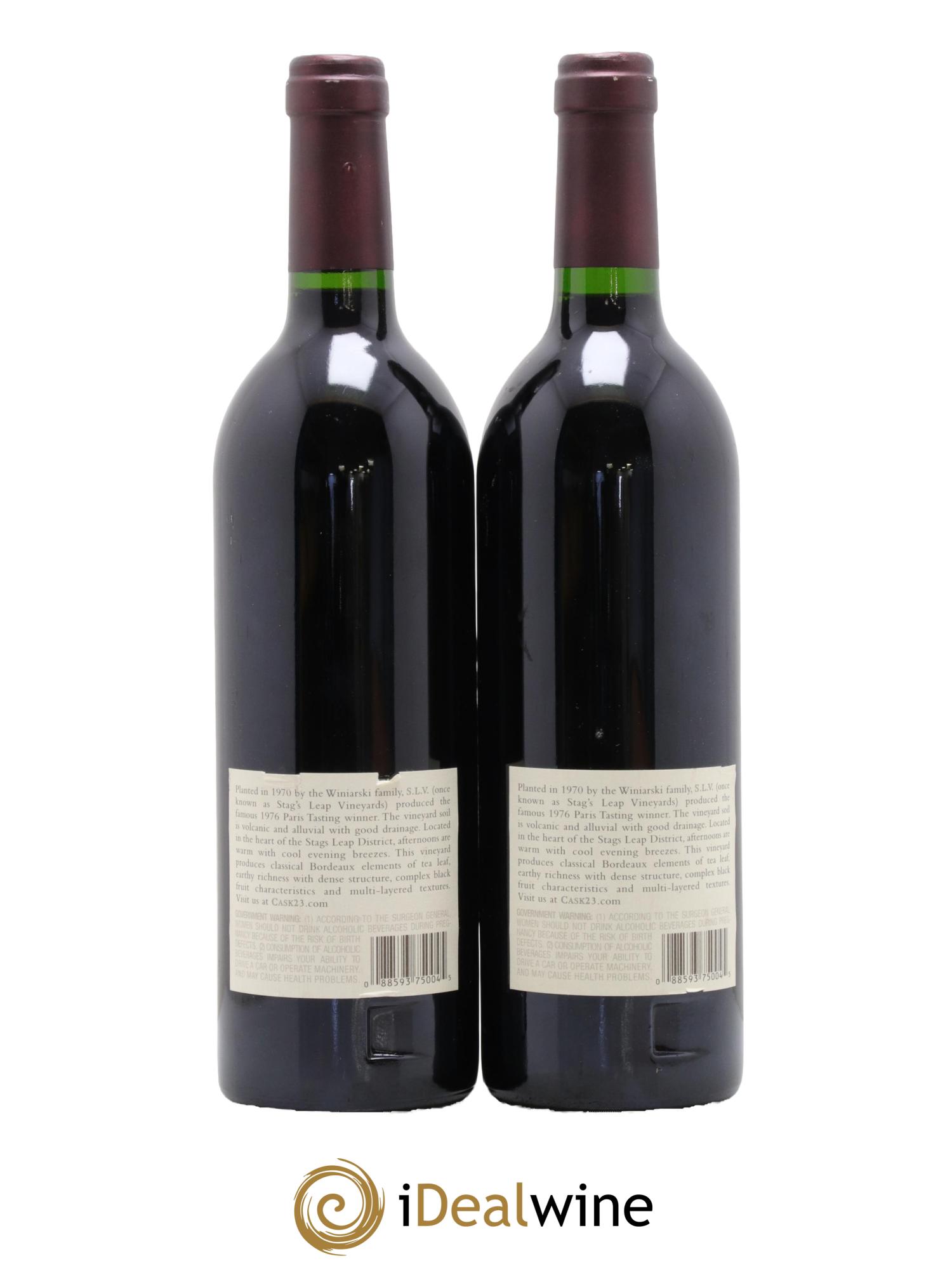 Napa Valley Stags Leap Wine Cellars S.L.V. 1998 - Lotto di 2 bottiglie - 1