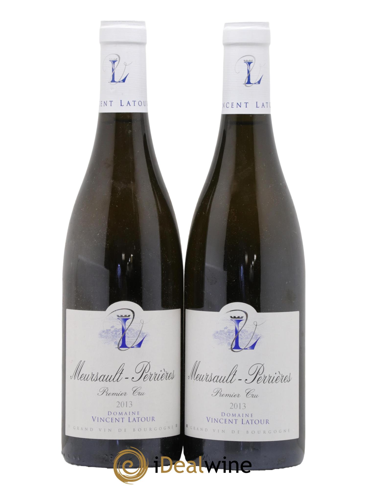 Meursault 1er Cru Perrières Vincent Latour 2013 - Lot de 2 bouteilles - 0
