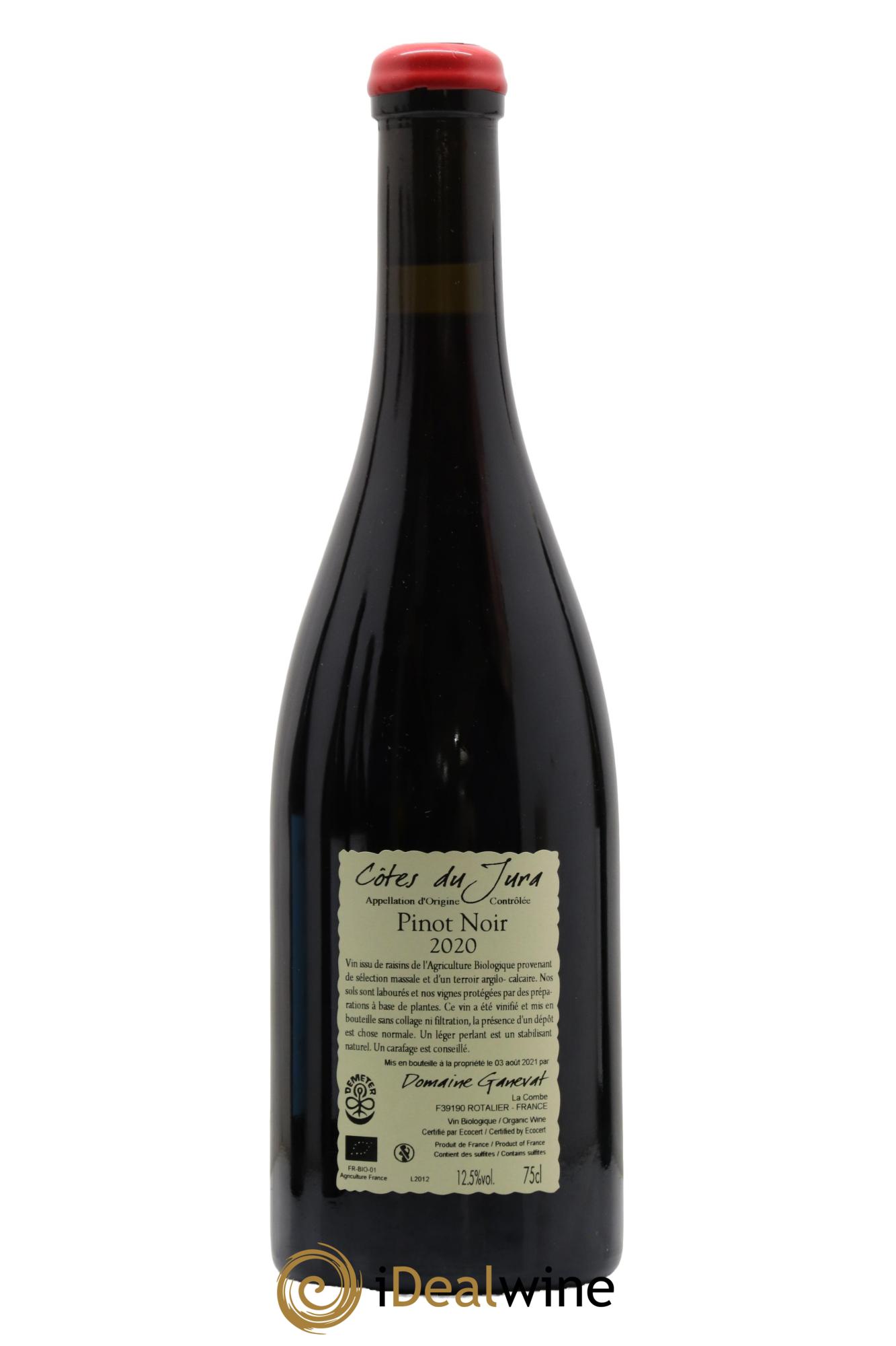Côtes du Jura Cuvée Julien Jean-François Ganevat (Domaine) 2020 - Lot de 1 bouteille - 1