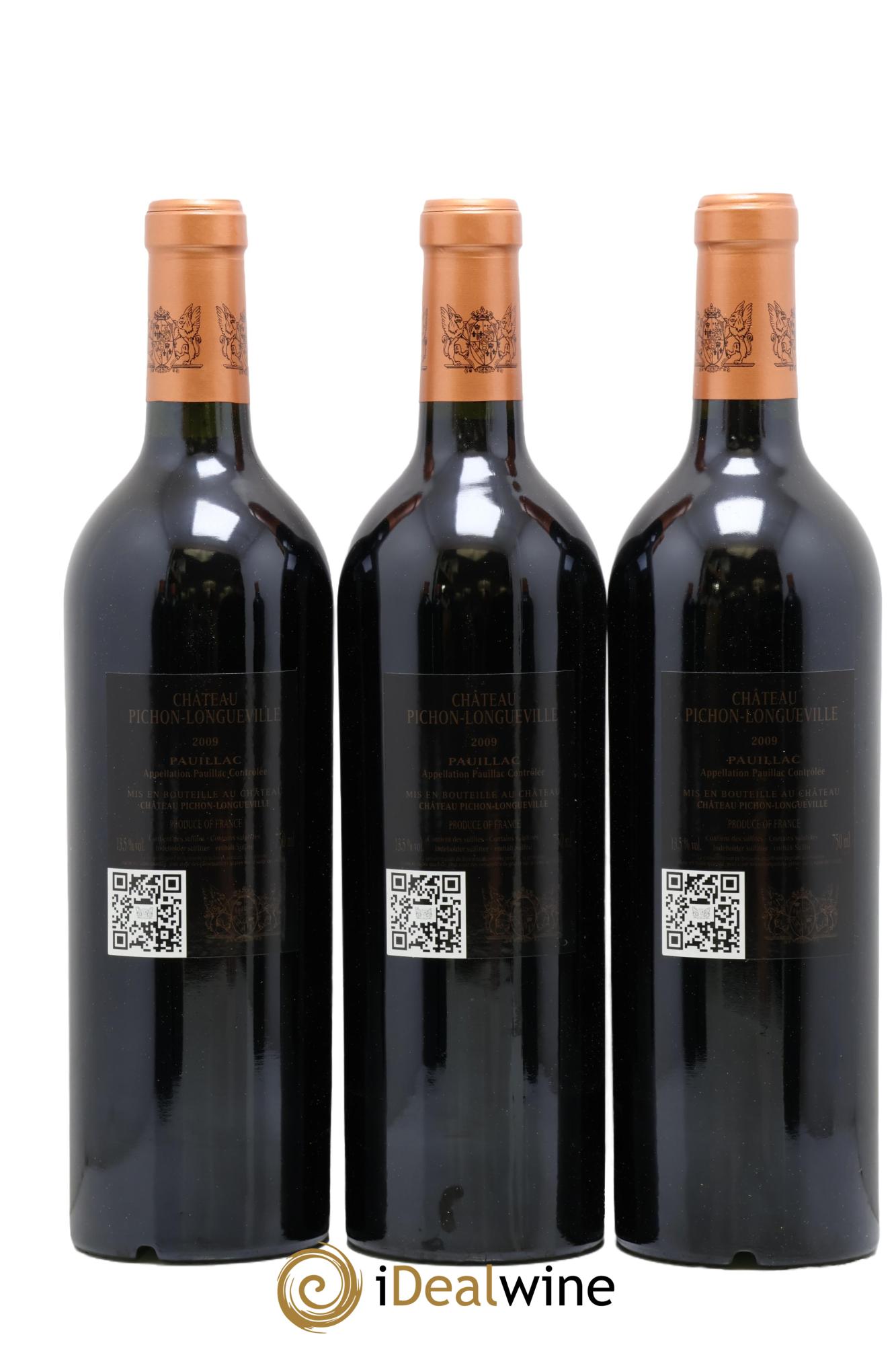 Pichon Longueville Baron 2ème Grand Cru Classé 2009 - Lotto di 6 bottiglie - 2