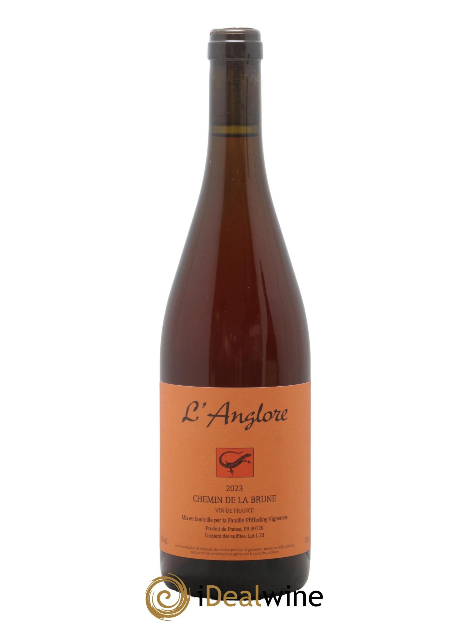 Vin de France Chemin de la brune L'Anglore 2023 - Lot de 1 bouteille - 0