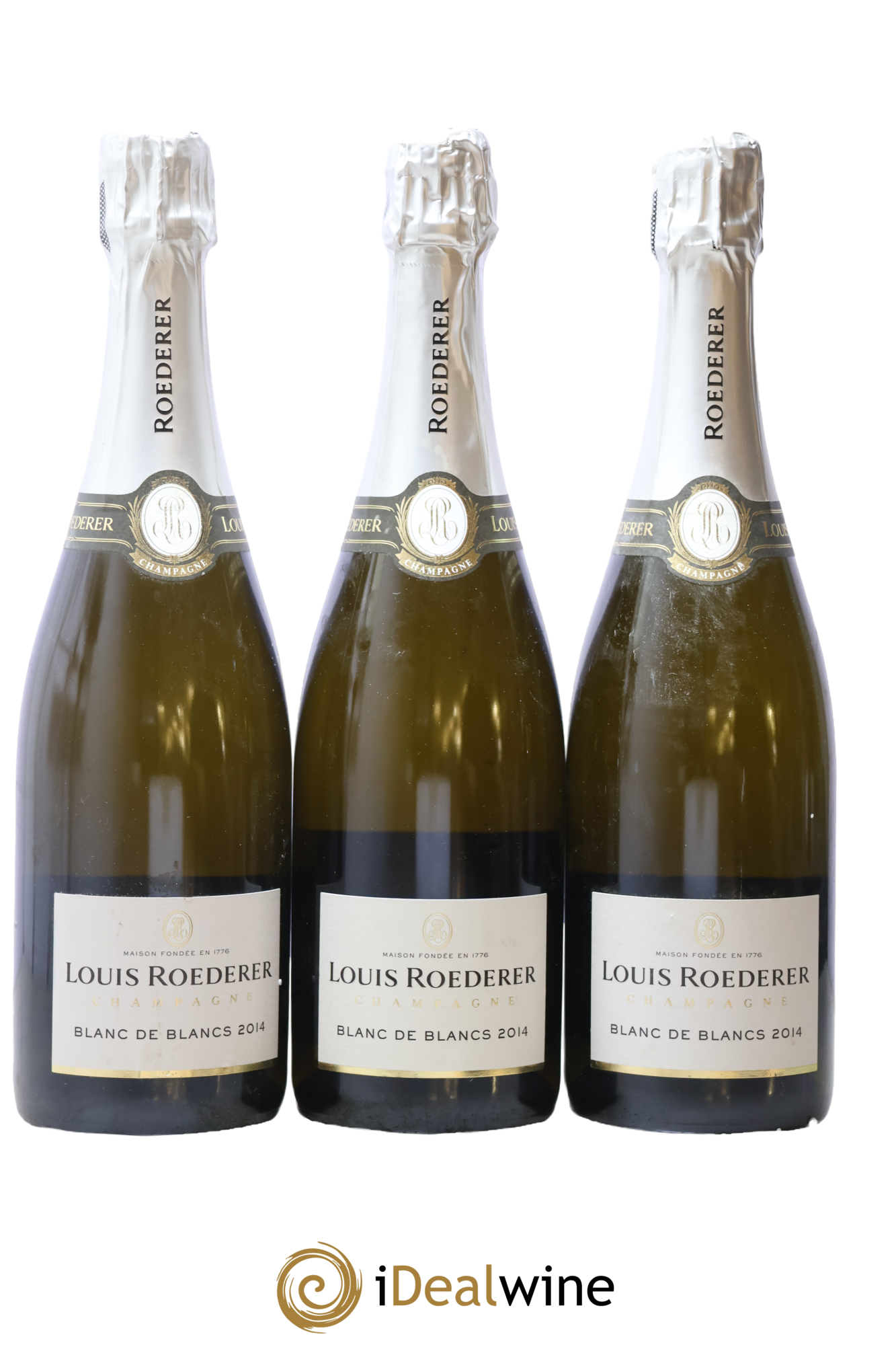 Blanc de Blancs Brut Louis Roederer 2014 - Posten von 3 Flaschen - 0