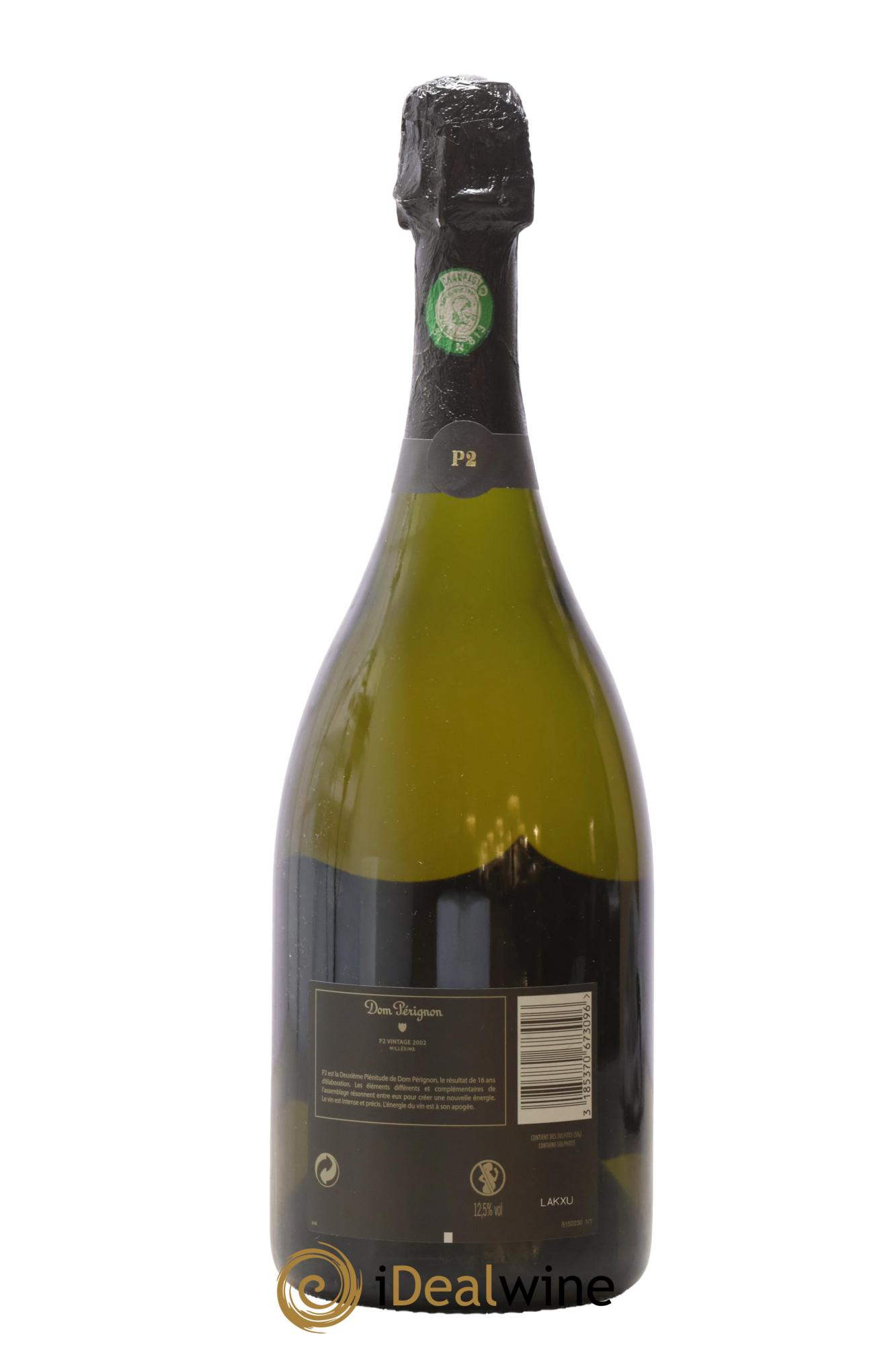2eme Plénitude (P2) Dom Pérignon 2002 - Lot de 1 bouteille - 1