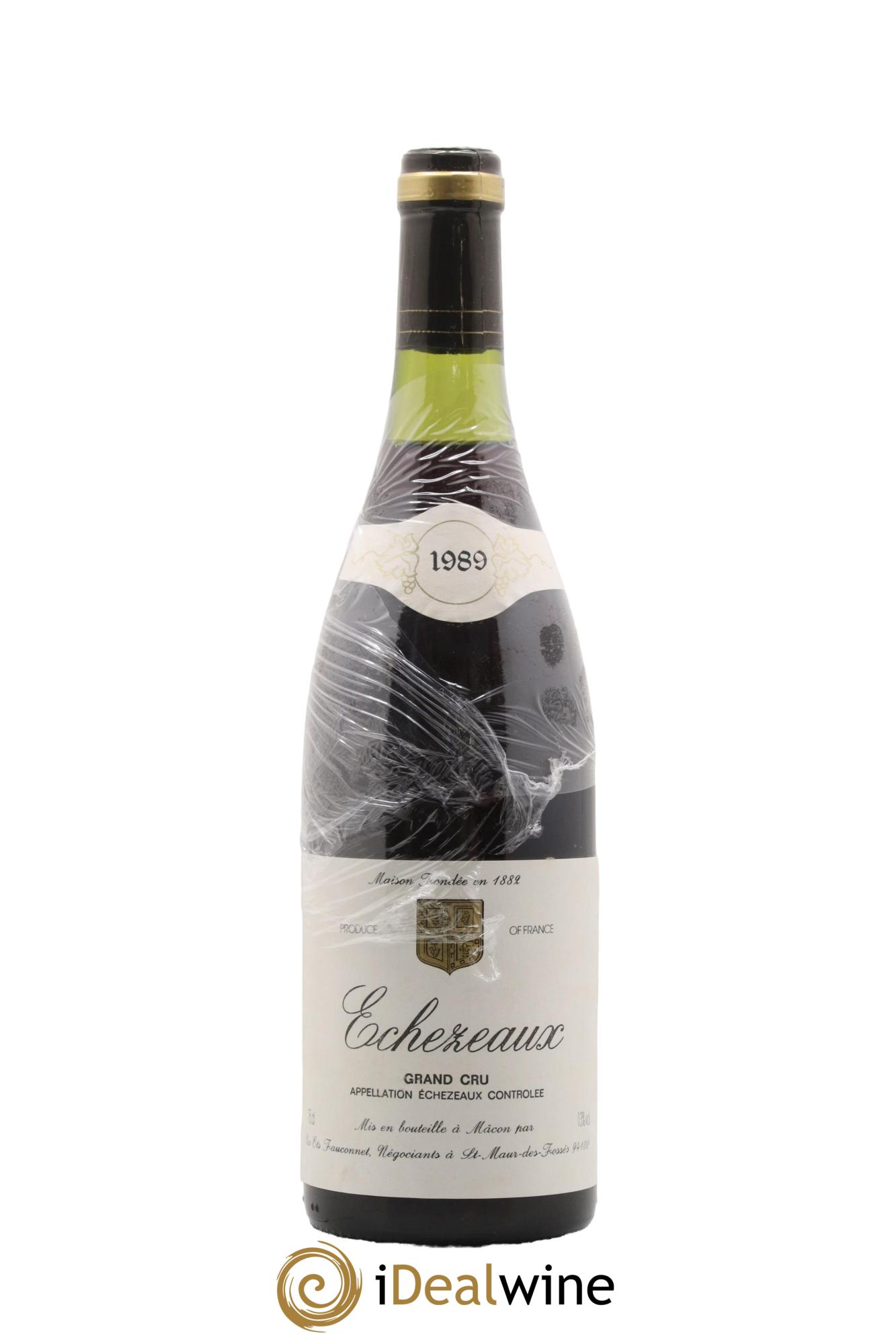 Echezeaux Grand Cru Fauconnet 1989 - Lot de 1 bouteille - 0