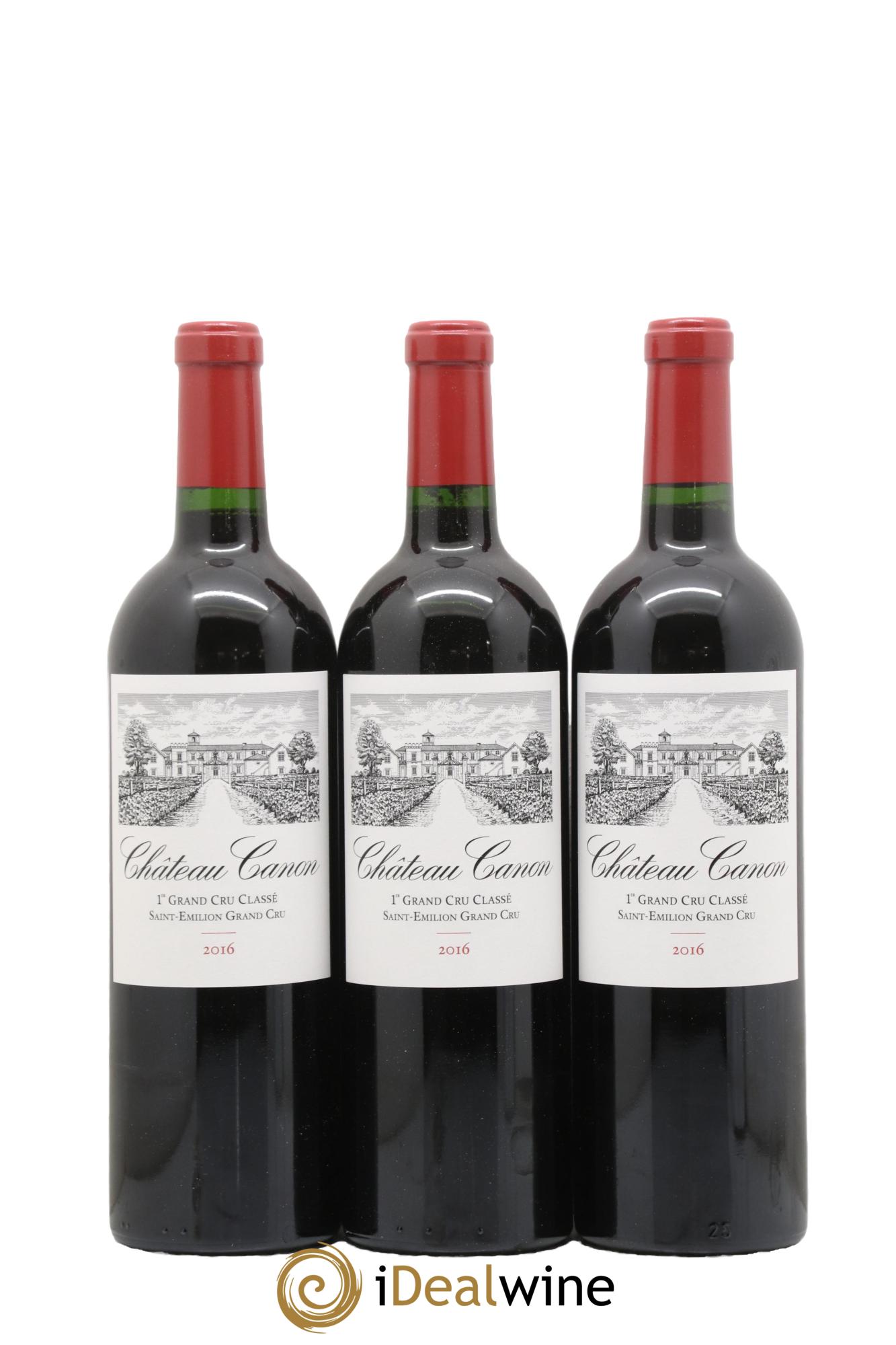 Château Canon 1er Grand Cru Classé B 2016 - Lot de 6 bouteilles - 3
