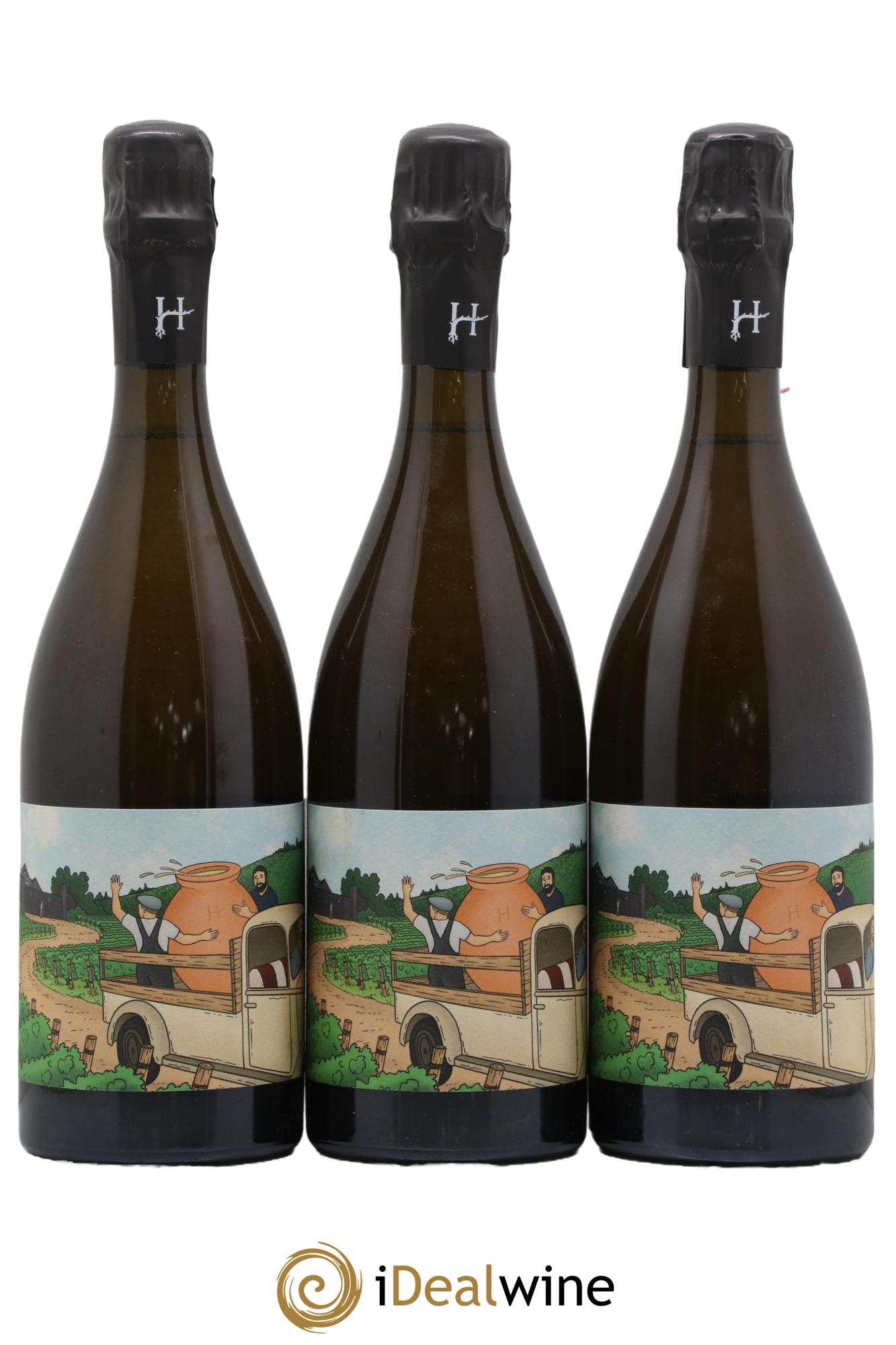 Auguste II Romain Henin - Lot de 3 bouteilles - 0