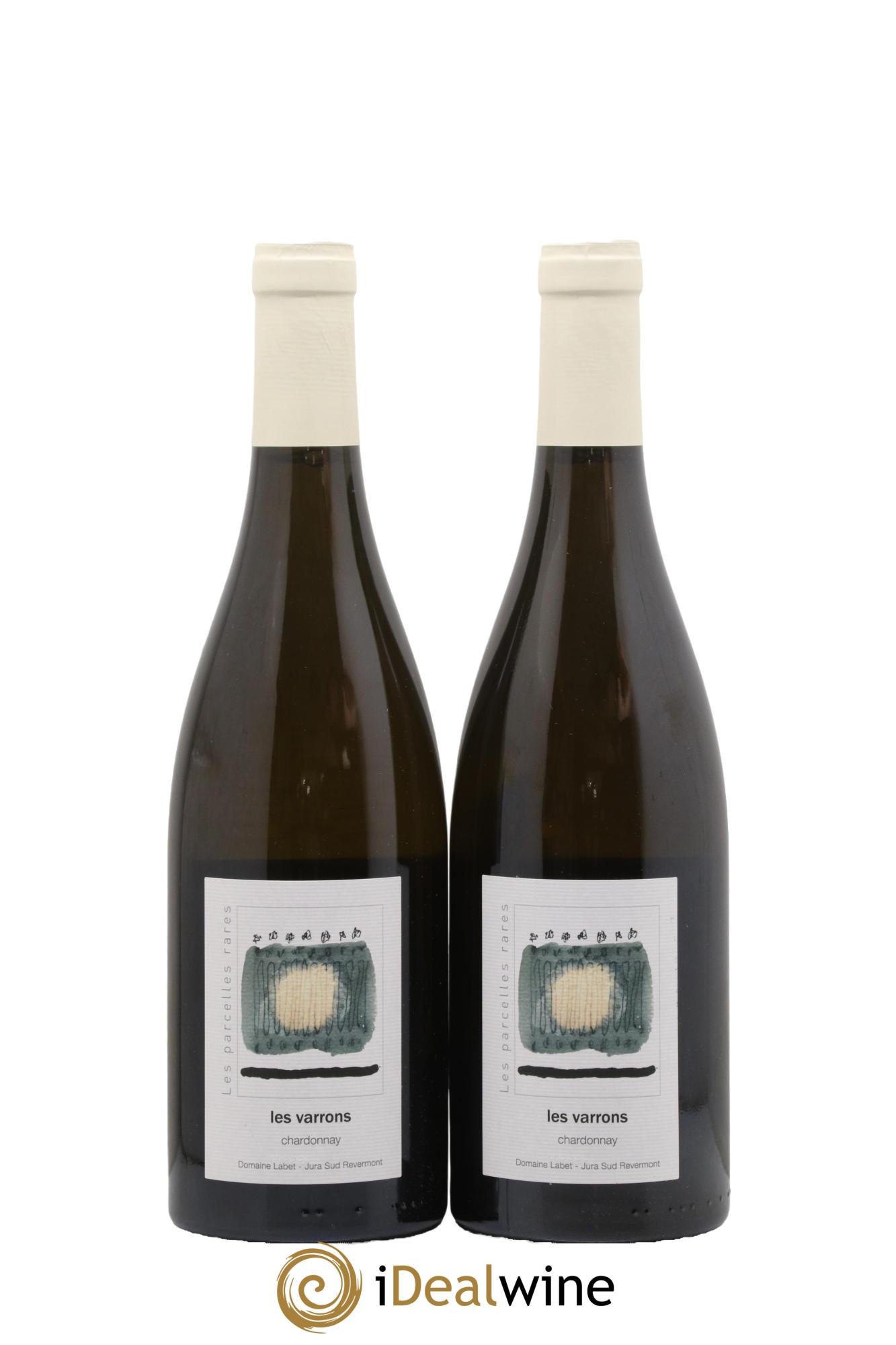 Côtes du Jura Chardonnay Les Varrons Romain - Julien - Charline Labet 2022 - Lot de 2 bouteilles - 0