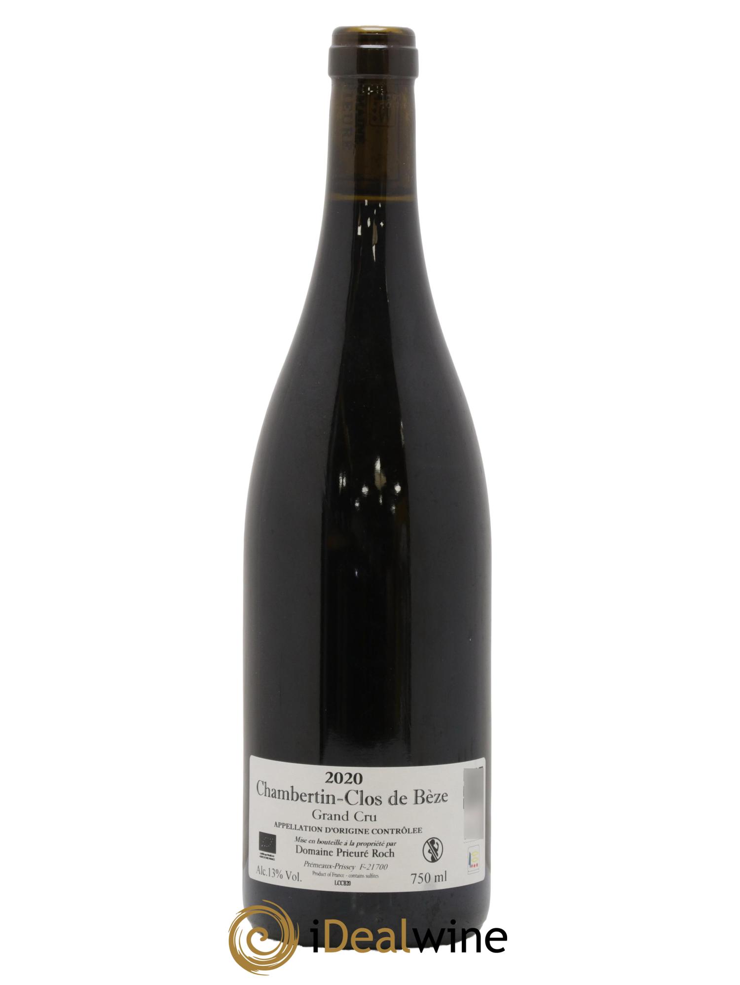Chambertin Clos de Bèze Grand Cru Prieuré Roch 2020 - Lot of 1 bottle - 1