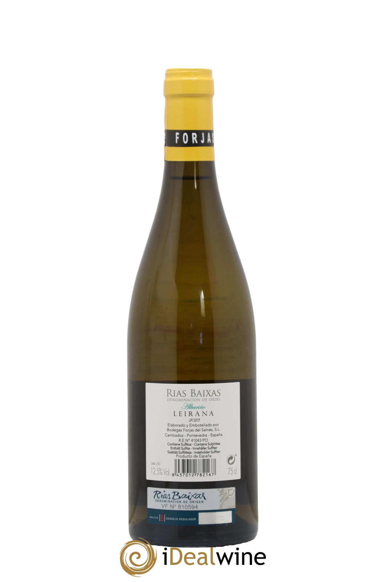 Rias Baixas DO Forjas del Salnés Leirana  2023 - Lotto di 1 bottiglia - 1