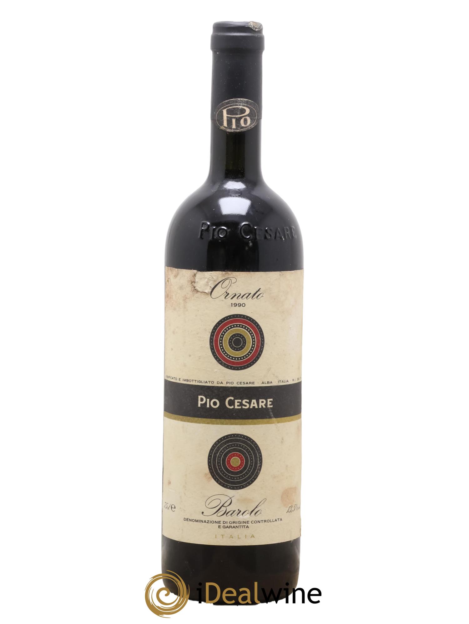 Barolo DOCG Ornato Pio Cesare 1990 - Lot of 1 bottle - 0