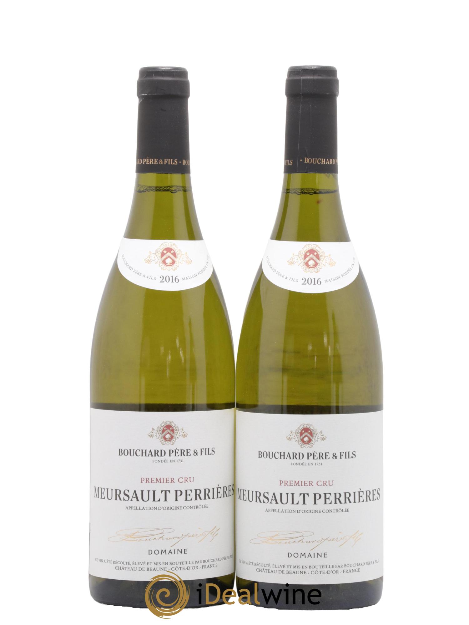 Meursault 1er Cru Perrières Bouchard Père & Fils 2016 - Lot de 2 bouteilles - 0