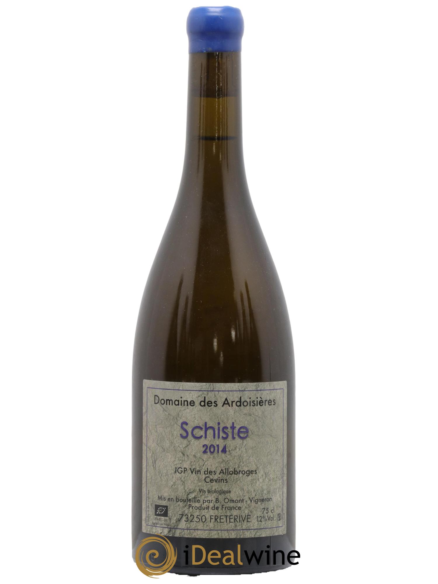 Vin des Allobroges Cevins Schiste Ardoisières (Domaine des) 2014 - Lot de 1 bouteille - 0