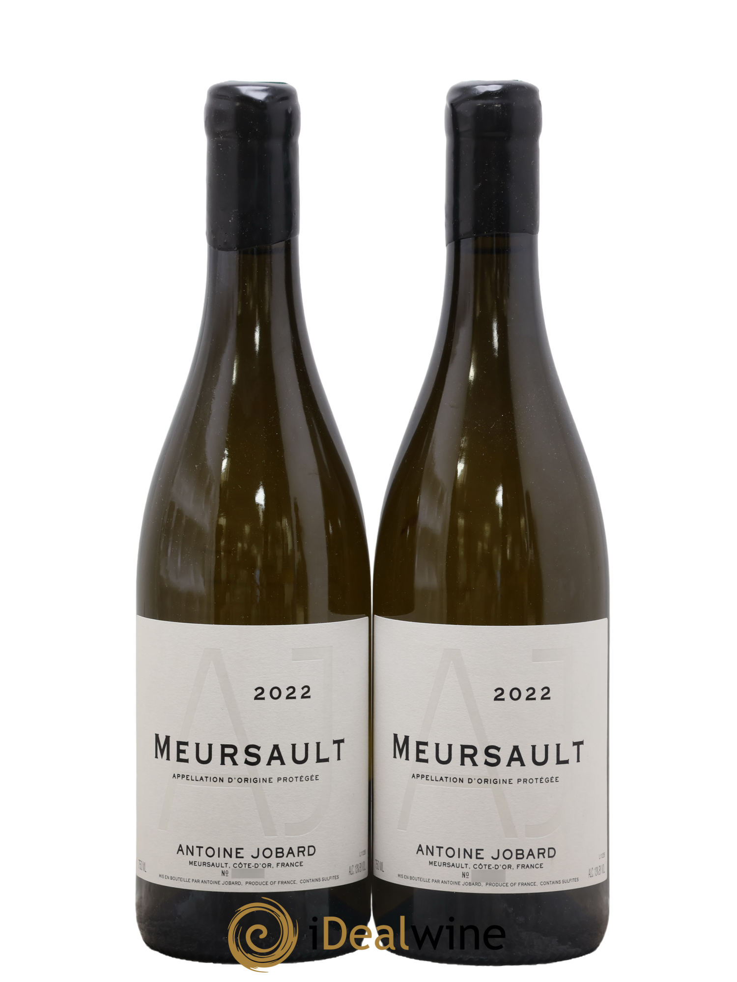 Meursault François et Antoine Jobard (Domaine) 2022 - Posten von 2 Flaschen - 0