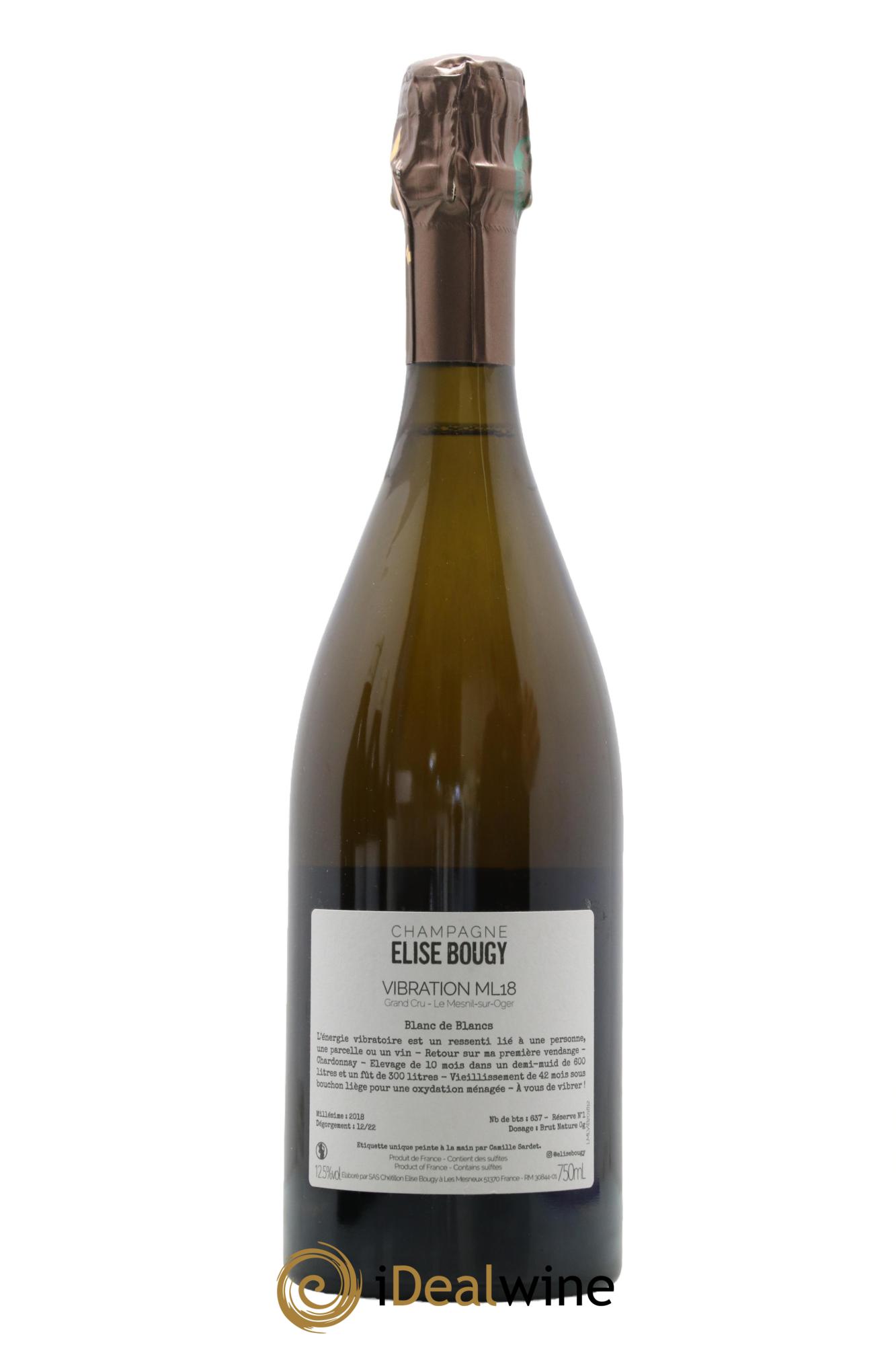 Vibration ML18 Elise Bougy 2018 - Lot de 1 bouteille - 1