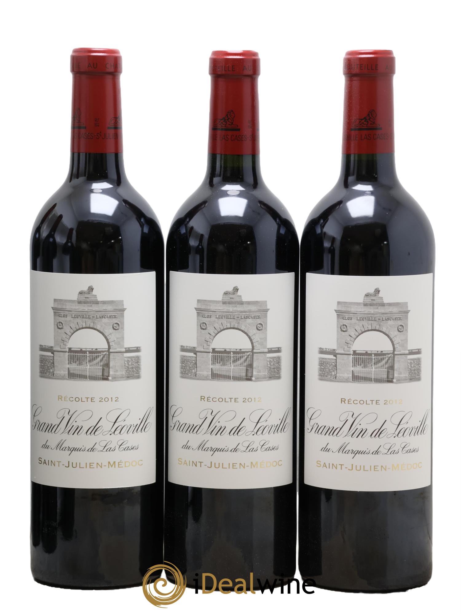 Château Léoville Las Cases 2ème Grand Cru Classé 2012 - Lot of 6 bottles - 1