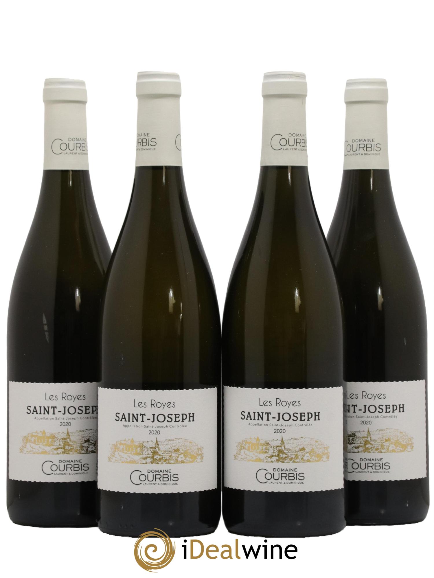 Saint-Joseph Les Royes Domaine Courbis 2020 - Lot de 4 bouteilles - 0