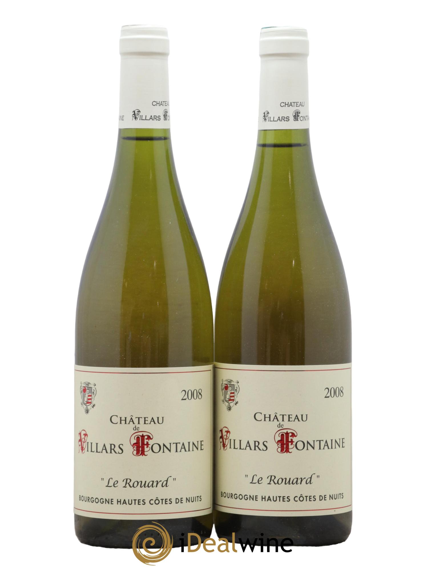 Hautes-Côtes de Nuits Le Rouard Domaine de Villars Fontaine 2008 - Lot de 2 bouteilles - 0