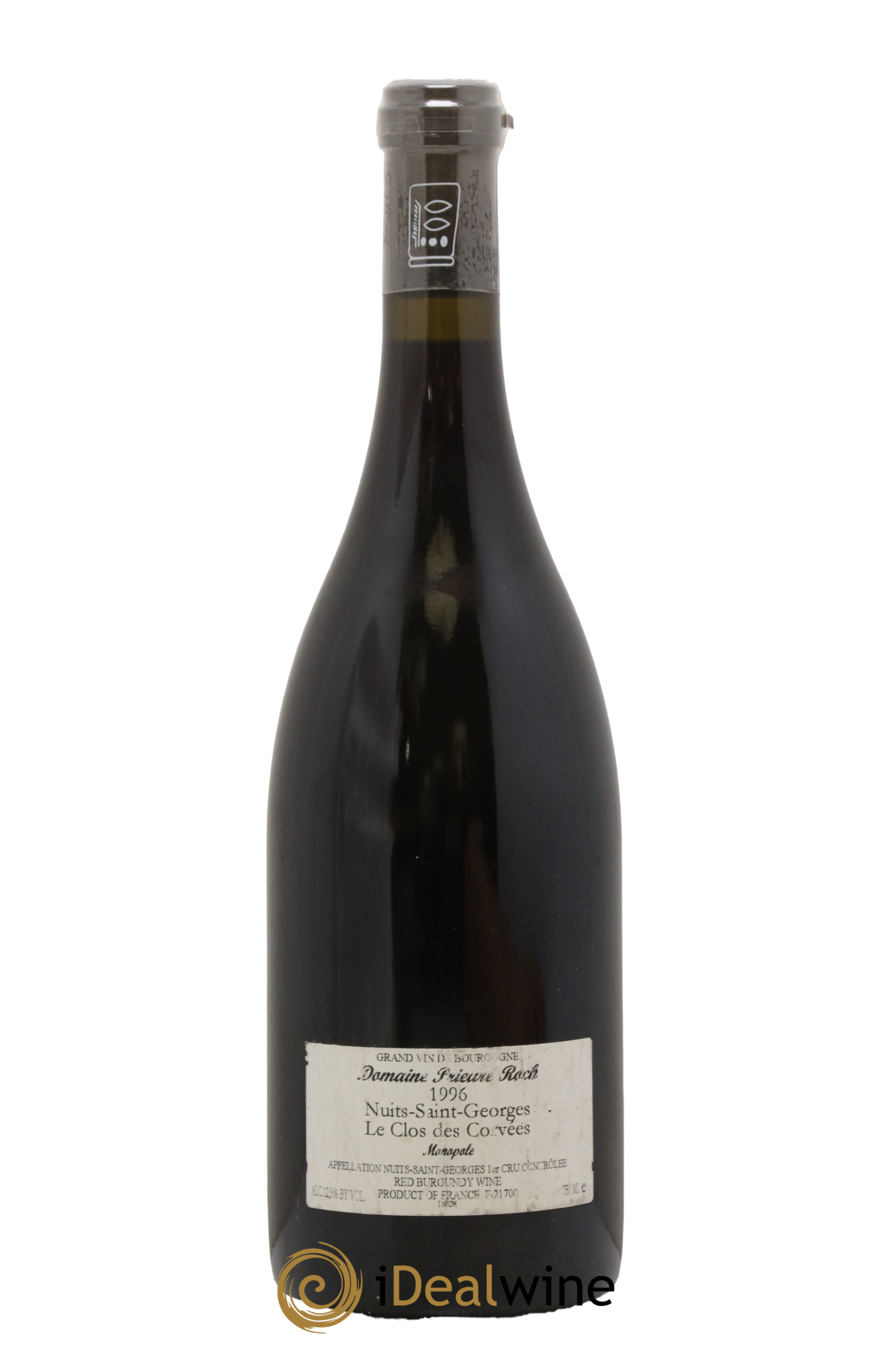 Nuits-Saint-Georges 1er Cru Le Clos des Corvées Prieuré Roch 1996 - Lot de 1 bouteille - 1