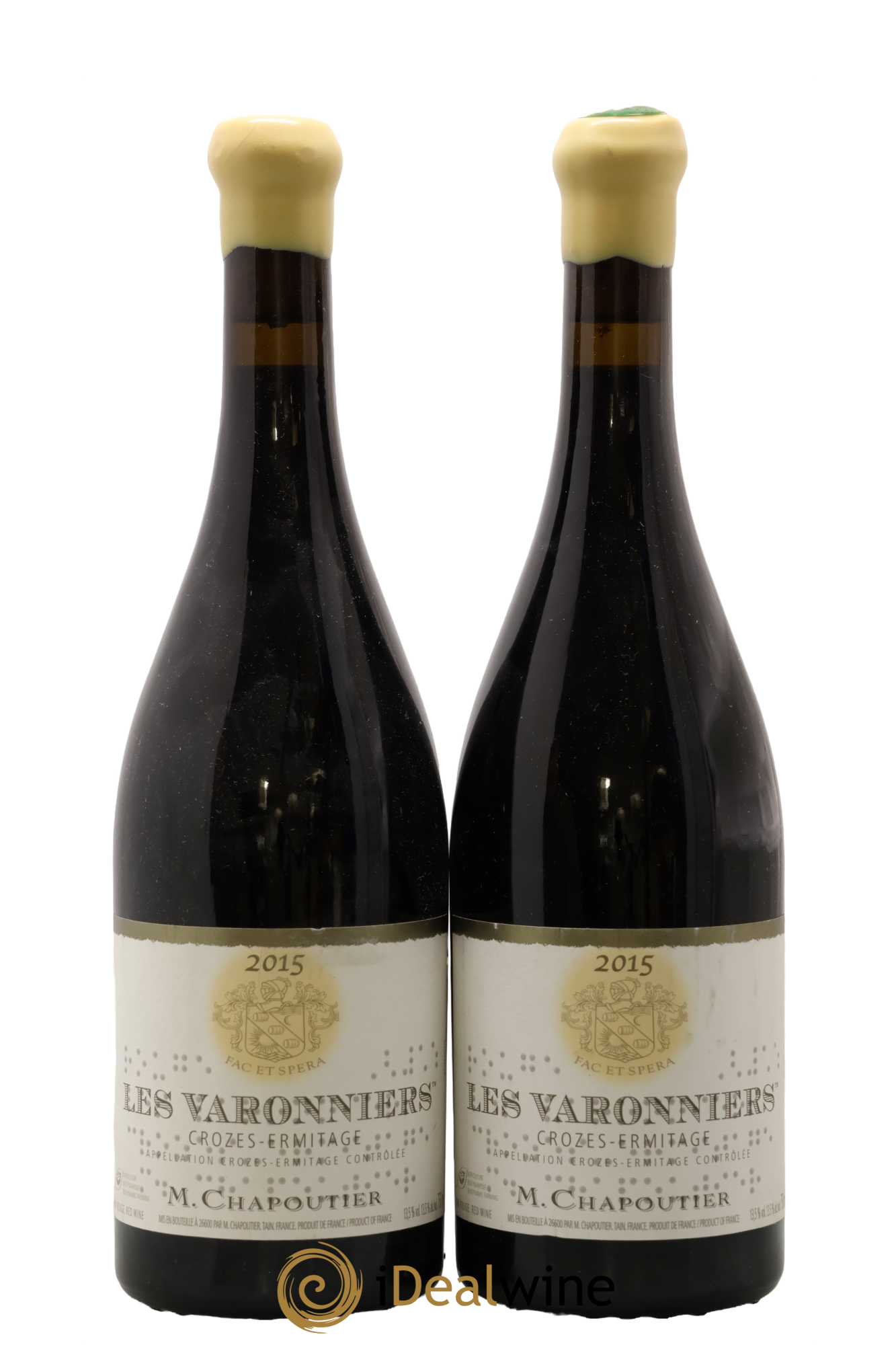 Crozes-Hermitage Les Varonniers Chapoutier 2015 - Lot de 2 bouteilles - 0