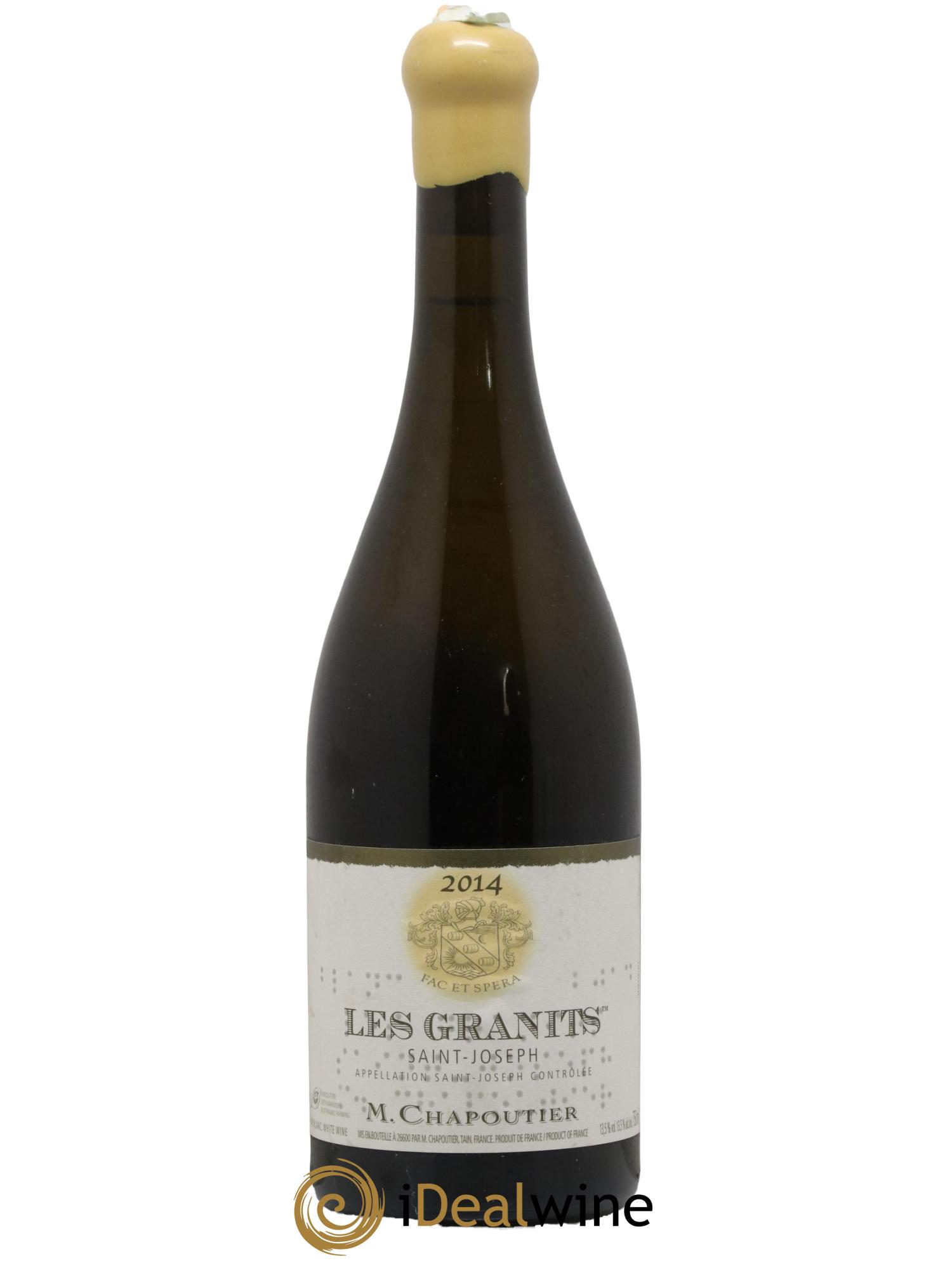 Saint-Joseph Les Granits Chapoutier 2014 - Lot de 1 bouteille - 0