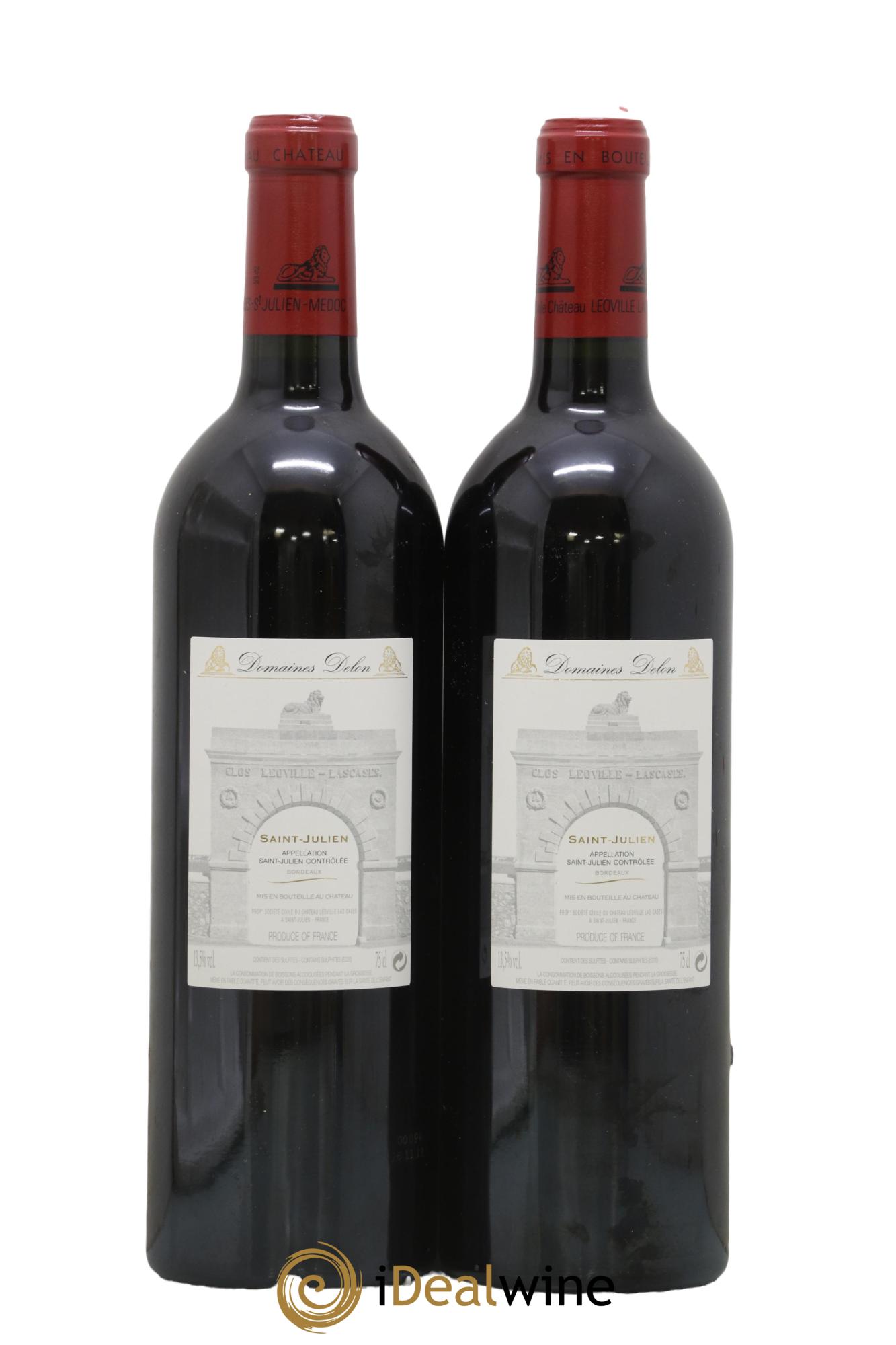 Château Léoville Las Cases 2ème Grand Cru Classé 2010 - Posten von 2 Flaschen - 1