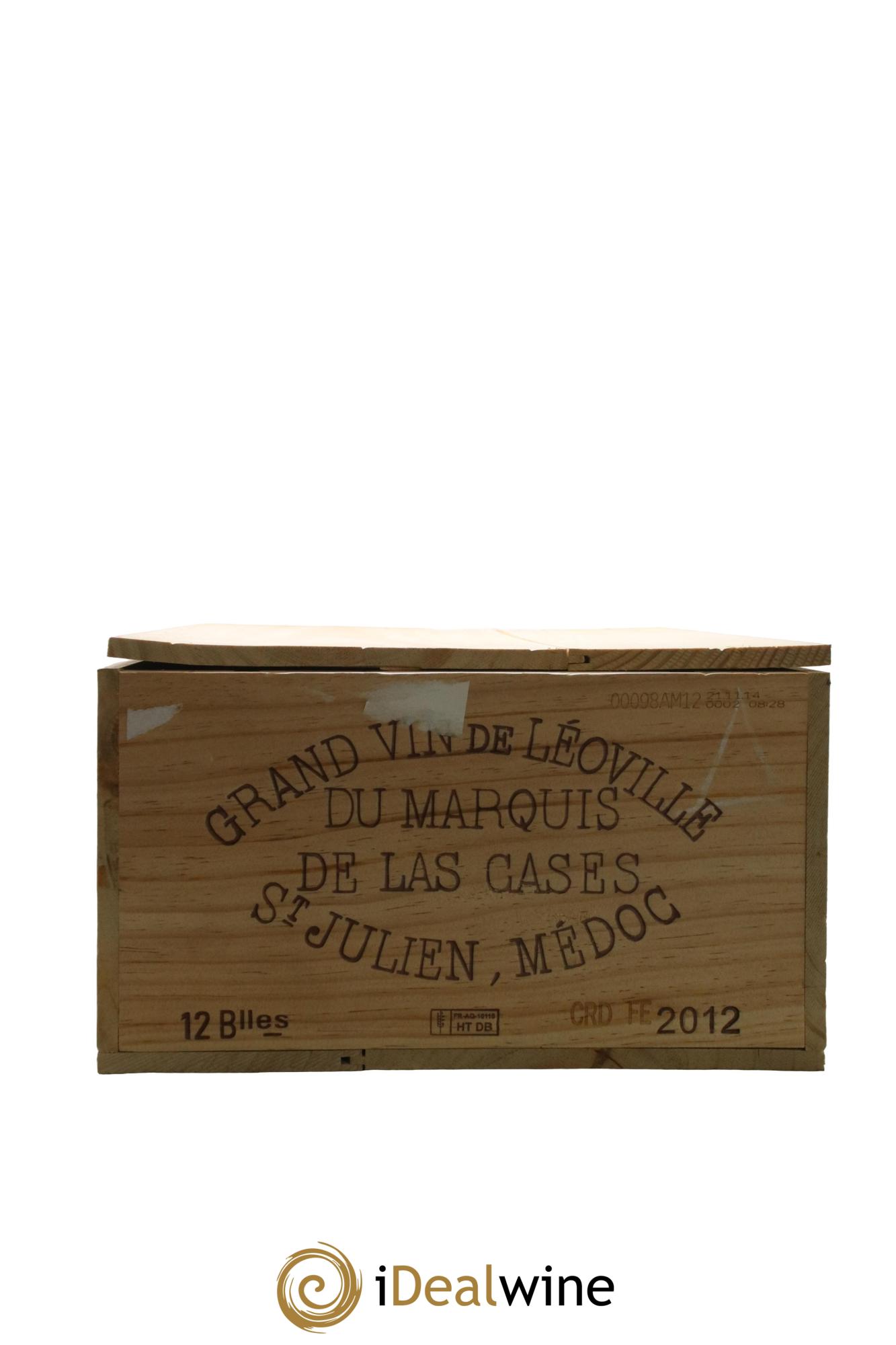 Château Léoville Las Cases 2ème Grand Cru Classé 2012 - Lot of 12 bottles - 9