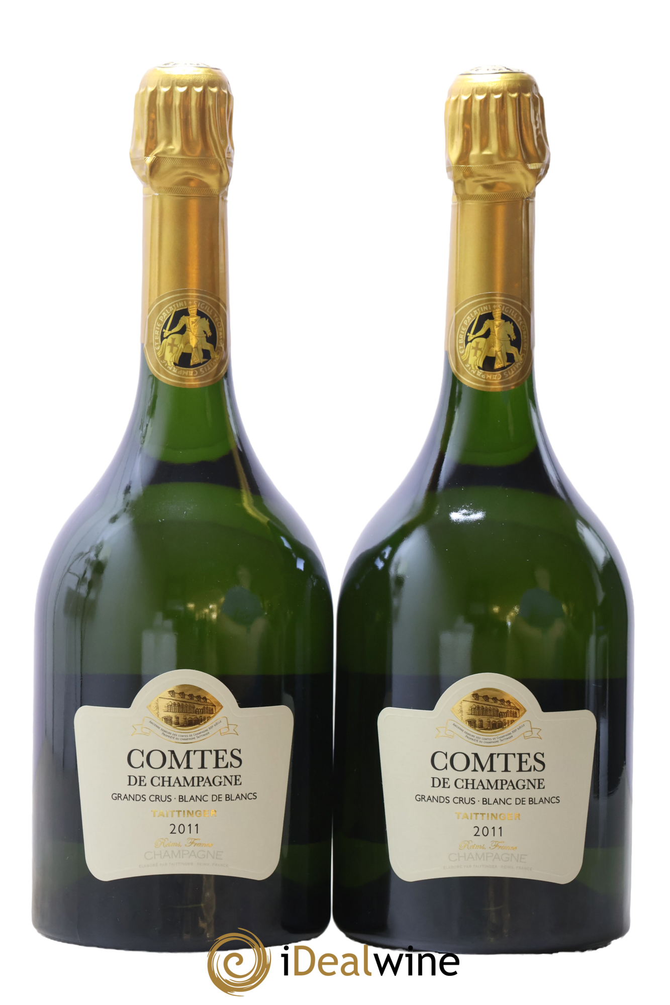 Comtes de Champagne Taittinger 2011 - Posten von 2 Flaschen - 0