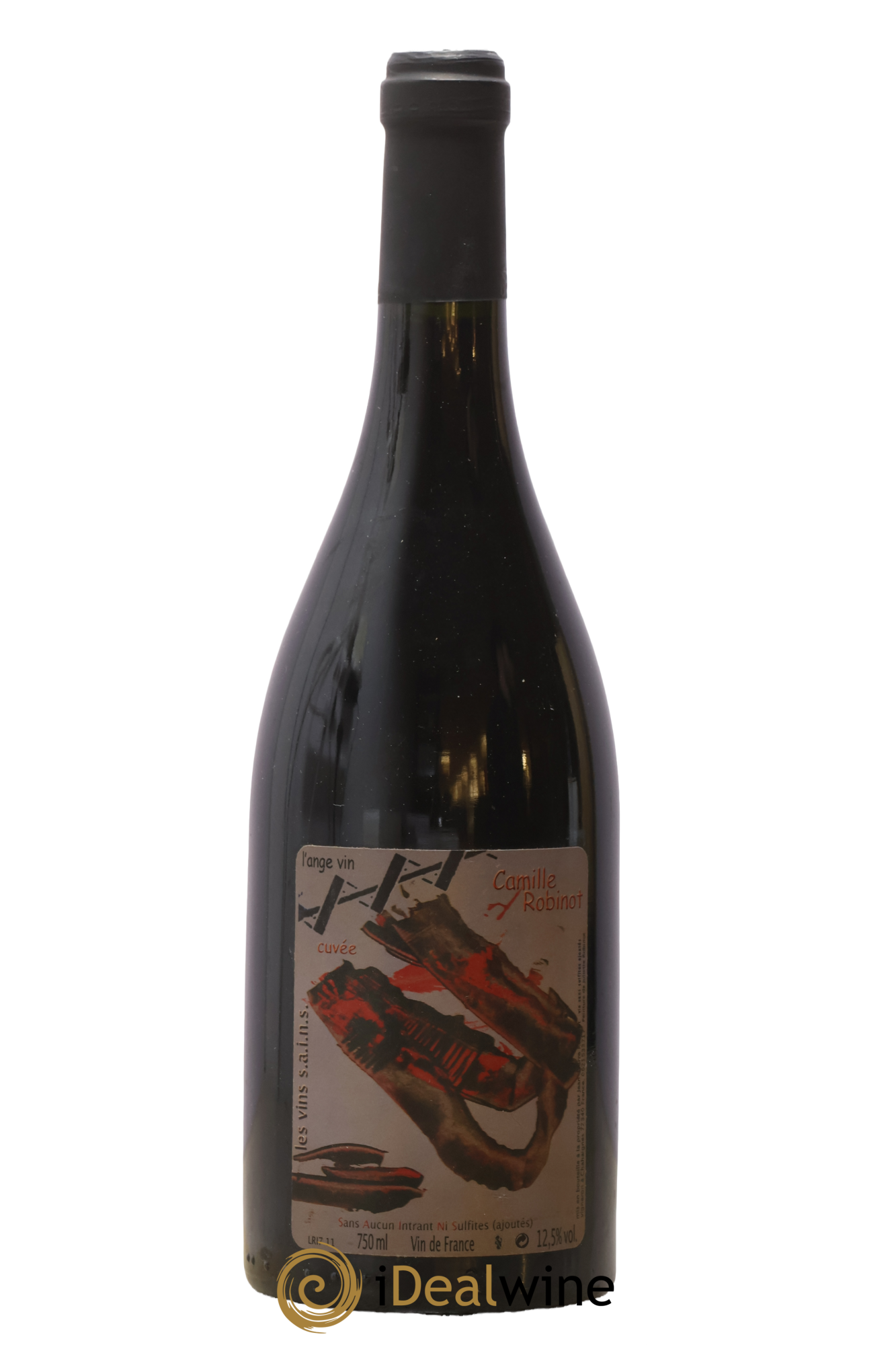 Vin de France l'Ange Vin Camille Robinot Jean-Pierre Robinot 2017 - Lot de 1 bouteille - 0