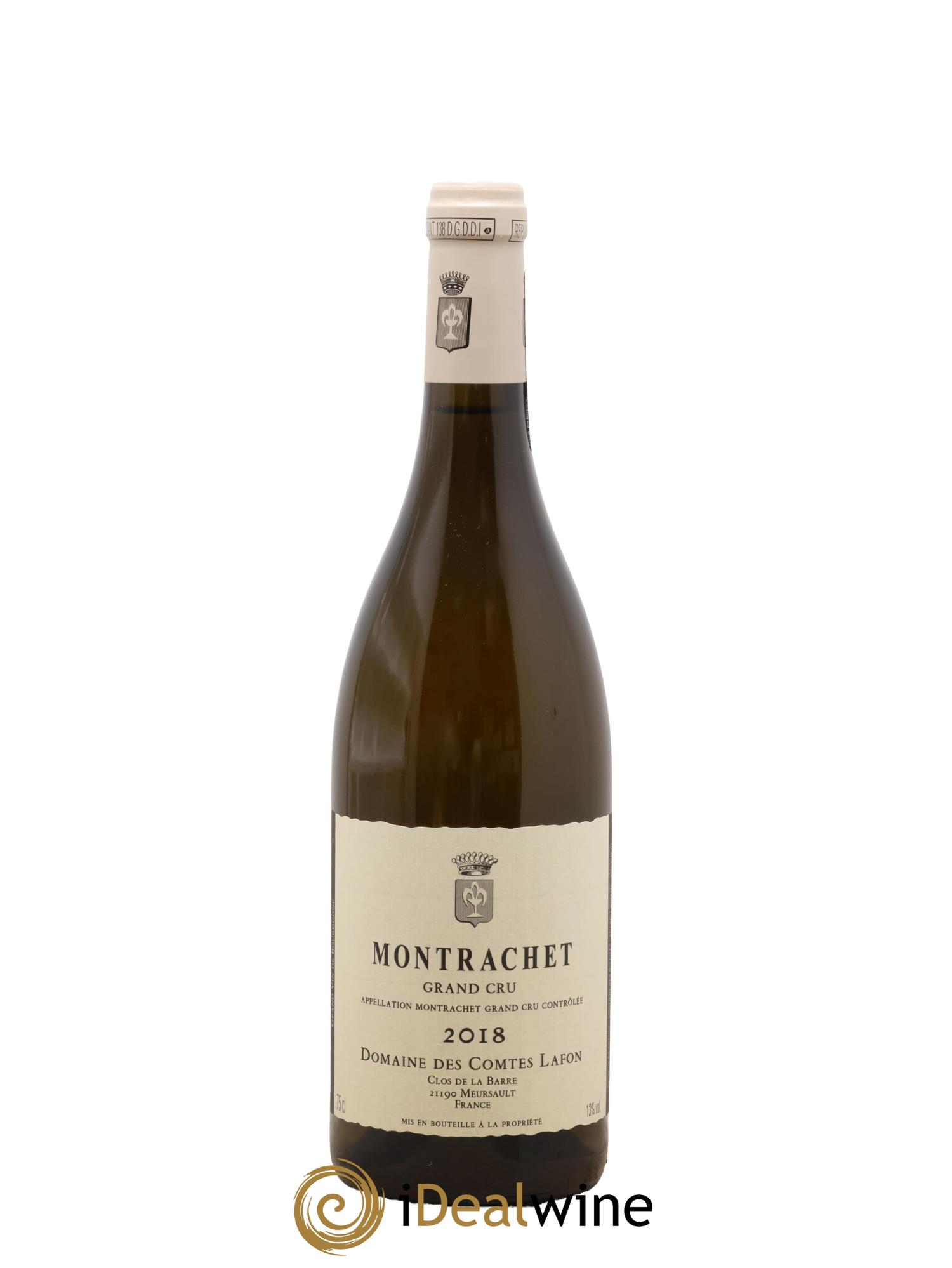 Montrachet Grand Cru Comtes Lafon (Domaine des) 2018 - Lot of 1 bottle - 1
