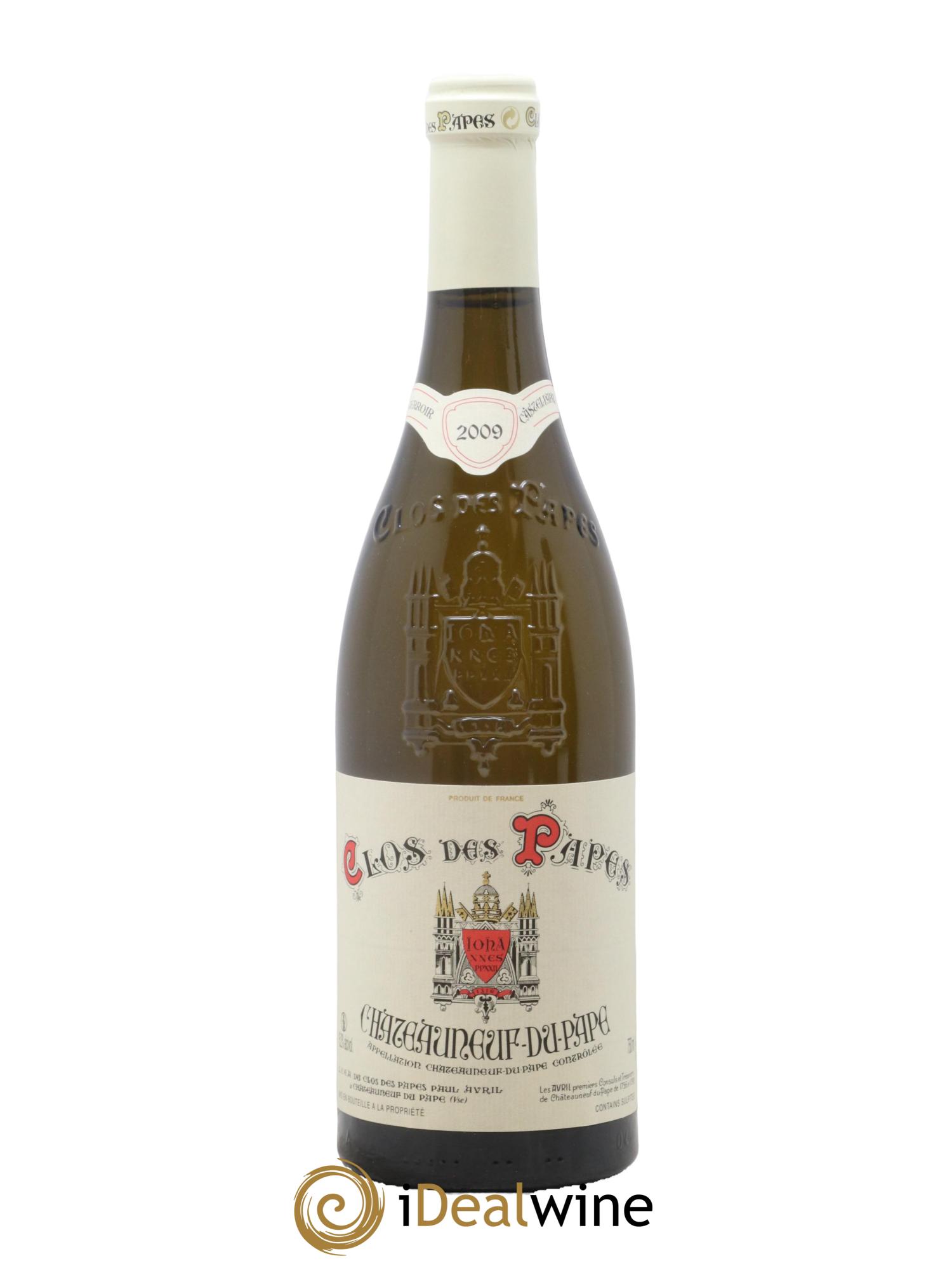 Châteauneuf-du-Pape Clos des Papes - Paul Avril 2009 - Lot de 1 bouteille - 0