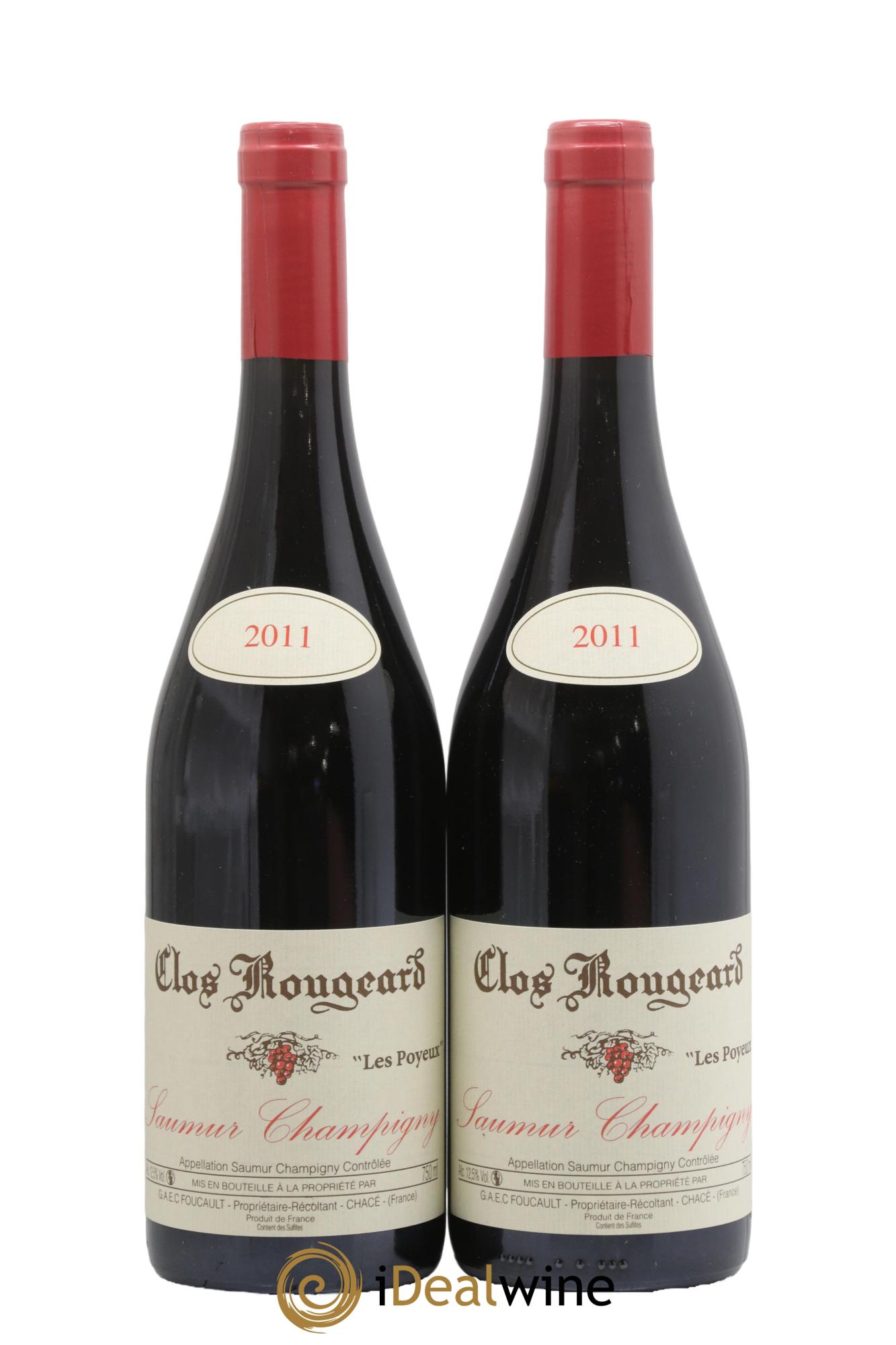 Saumur-Champigny Les Poyeux Clos Rougeard 2011 - Lot of 2 bottles - 0