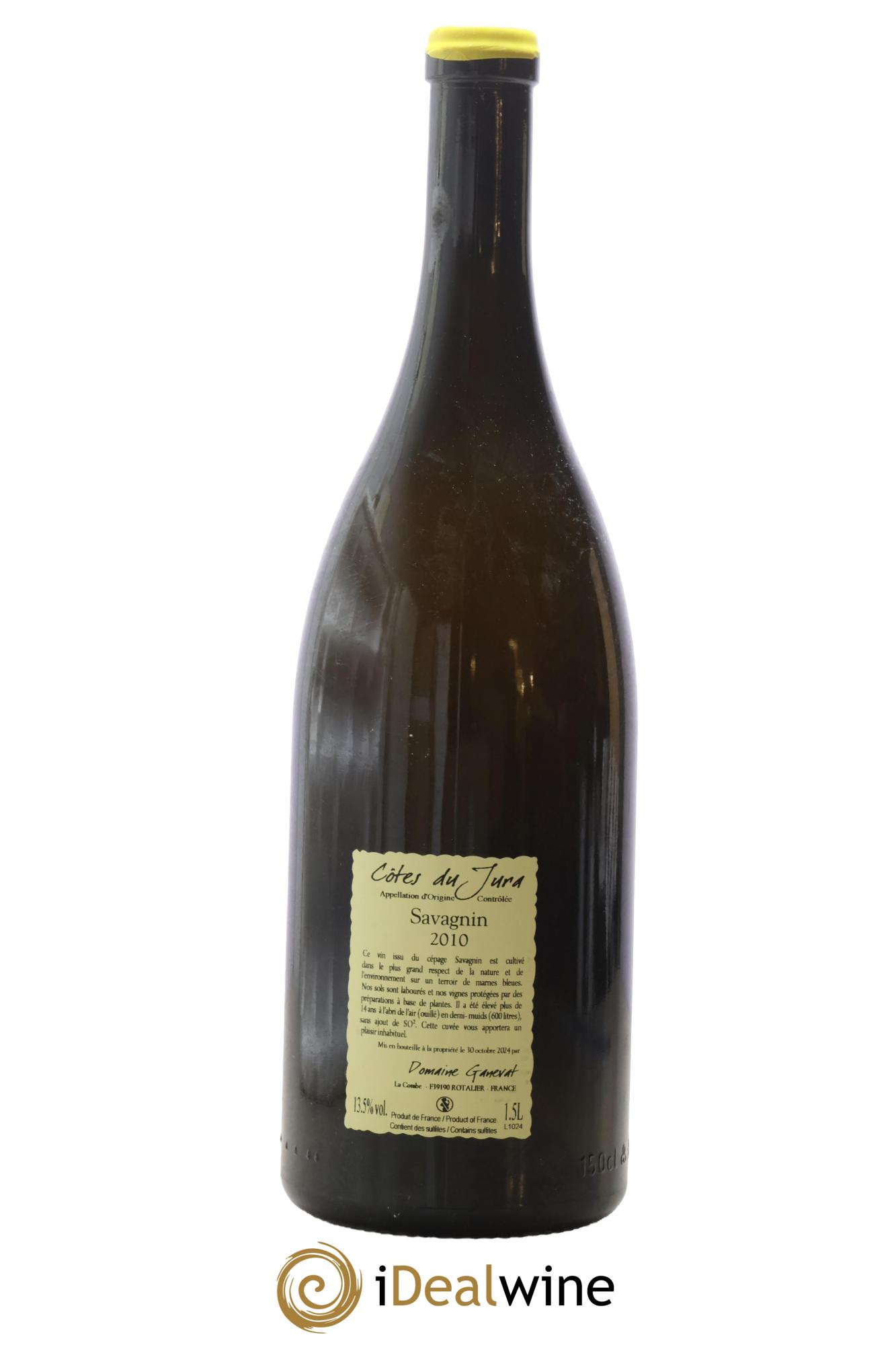 Côtes du Jura Les Vignes de mon Père Jean-François Ganevat (Domaine) 2010 - Lot de 1 magnum - 1