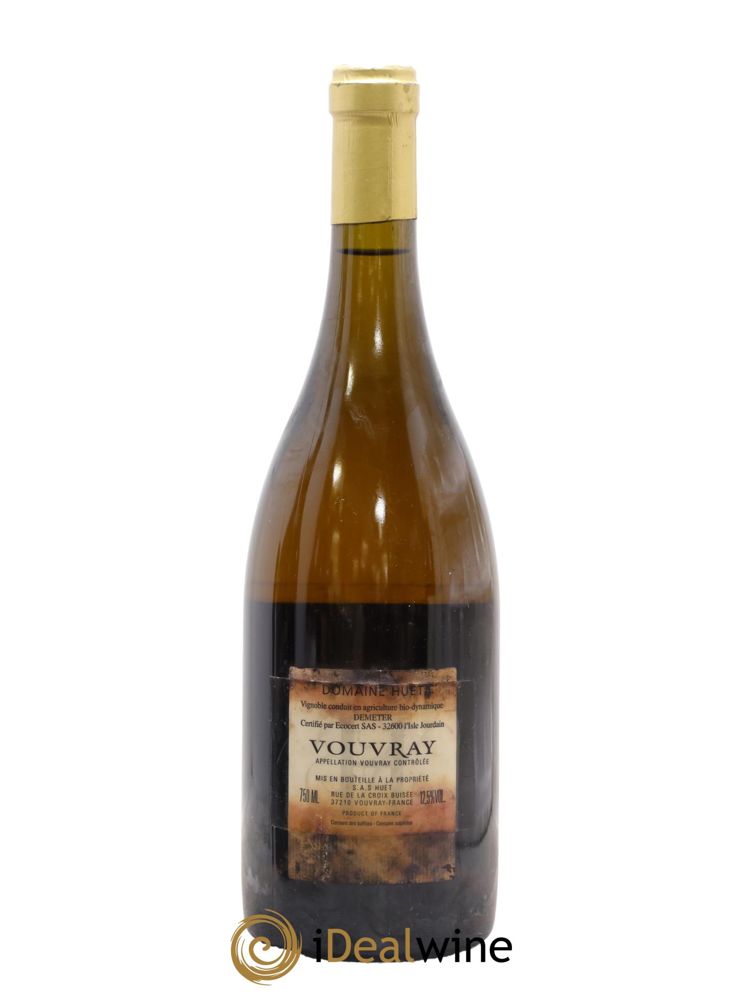 Vouvray Le Mont Moelleux 1ère Trie Domaine Huet 2005 - Lot de 1 bouteille - 1