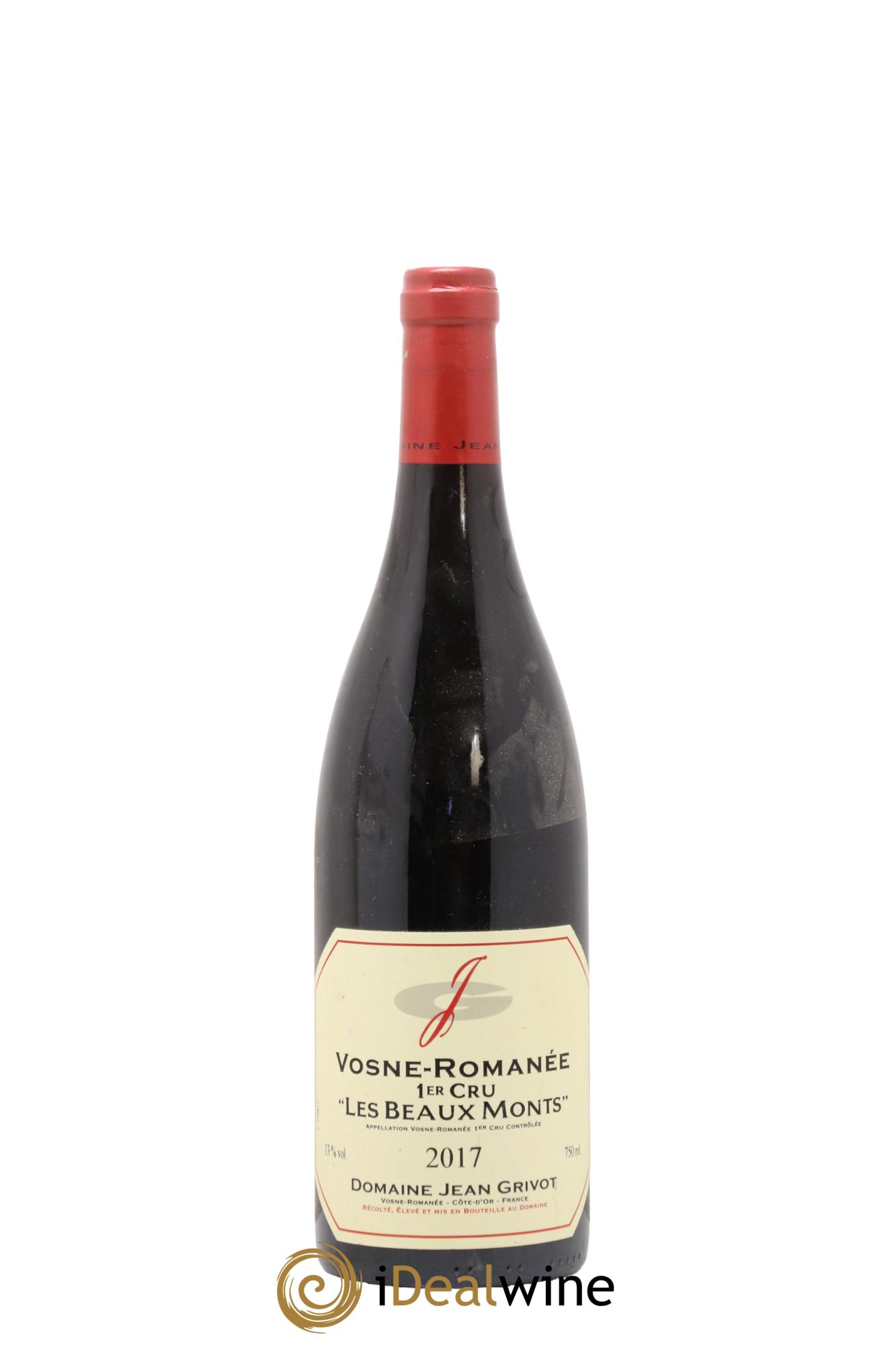 Vosne-Romanée 1er Cru Les Beaux-Monts Jean Grivot 2017 - Lot de 1 bouteille - 0