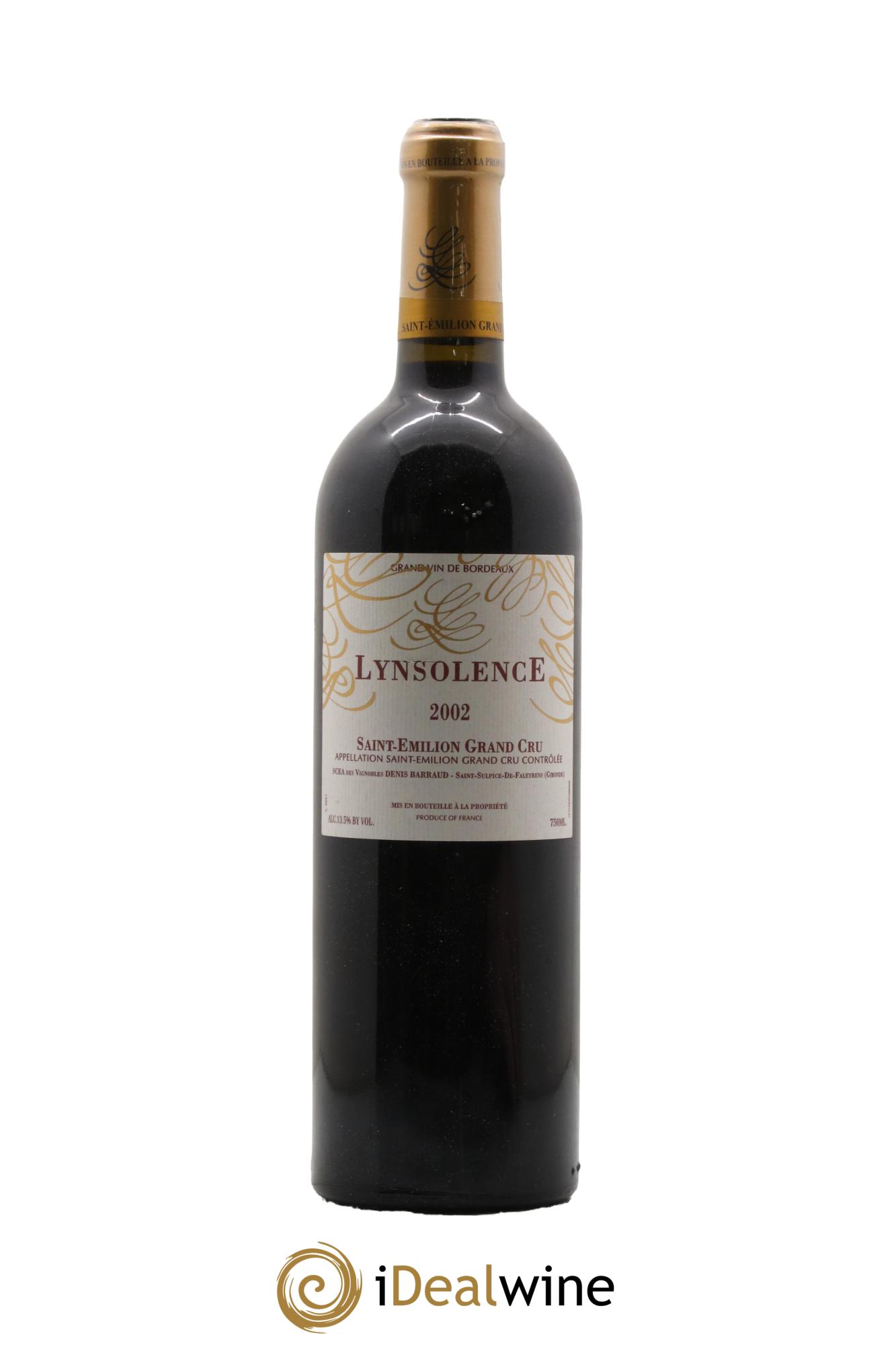 Lynsolence 2002 - Lot of 1 bottle - 0