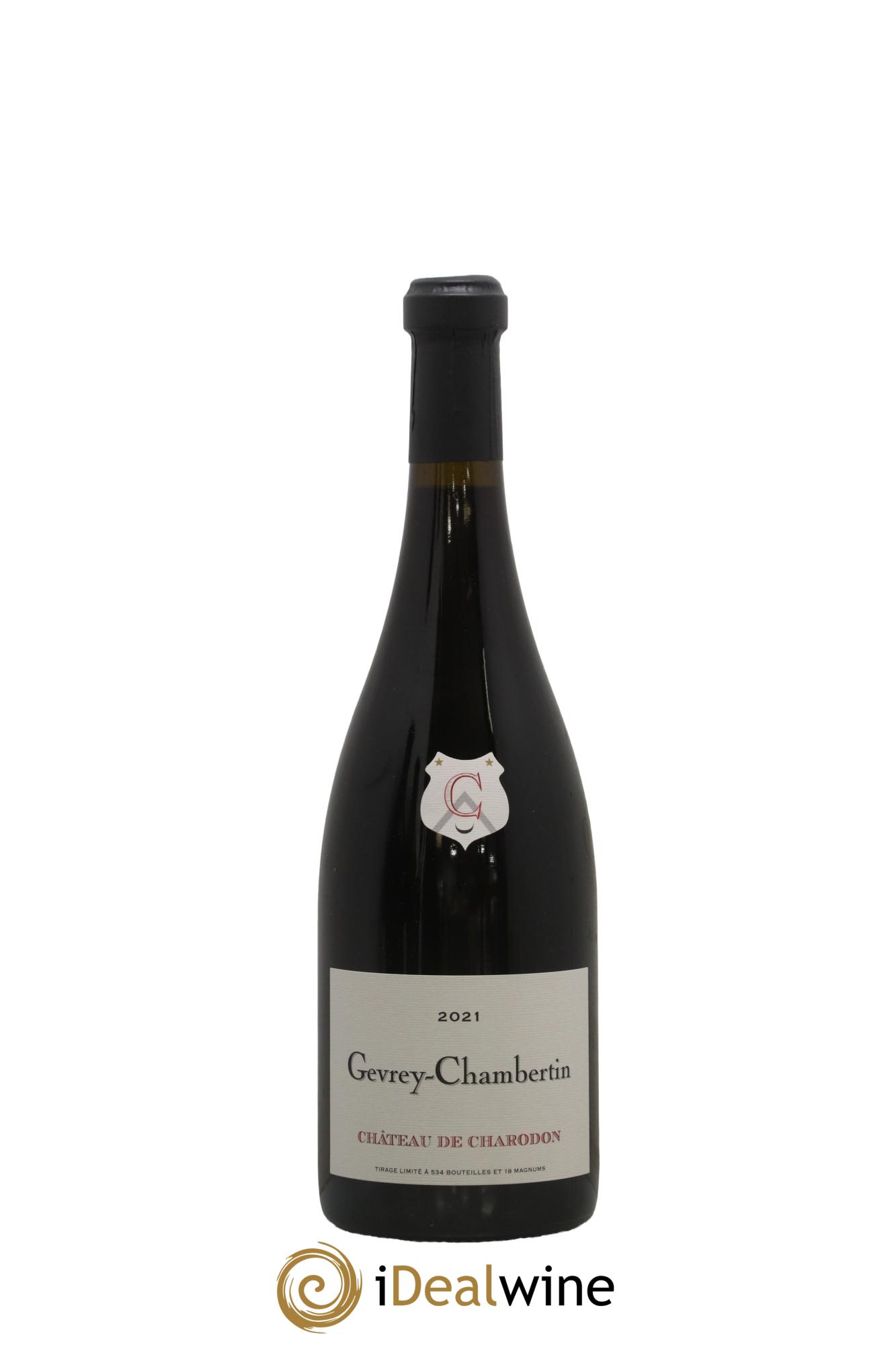 Gevrey-Chambertin Château Charodon 2021 - Lot de 1 bouteille - 0