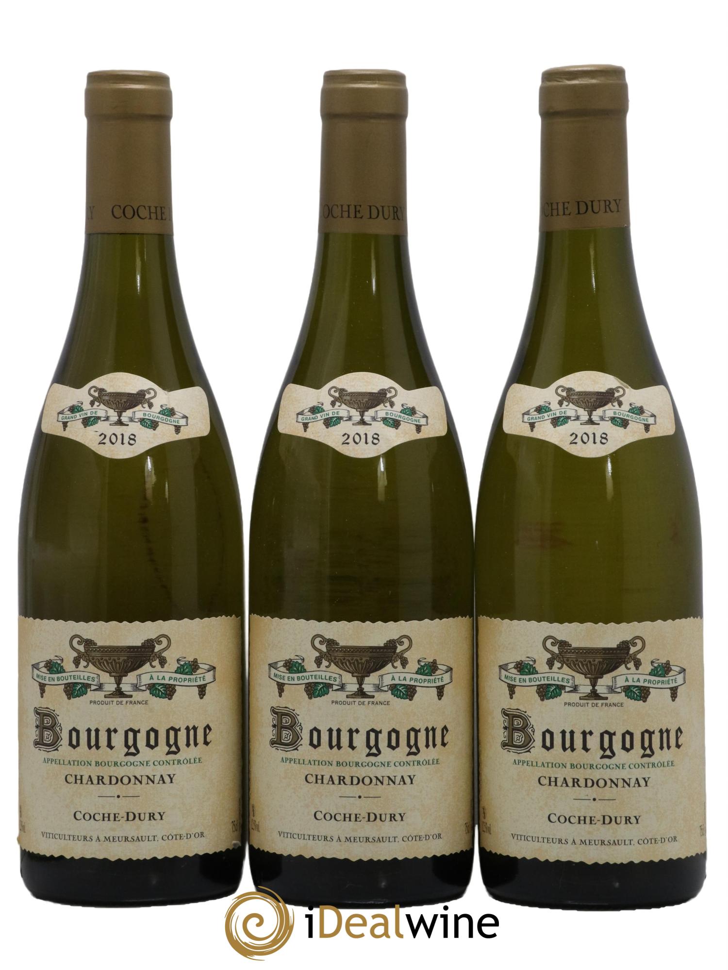 Bourgogne Coche Dury (Domaine) 2018 - Lot de 3 bouteilles - 0