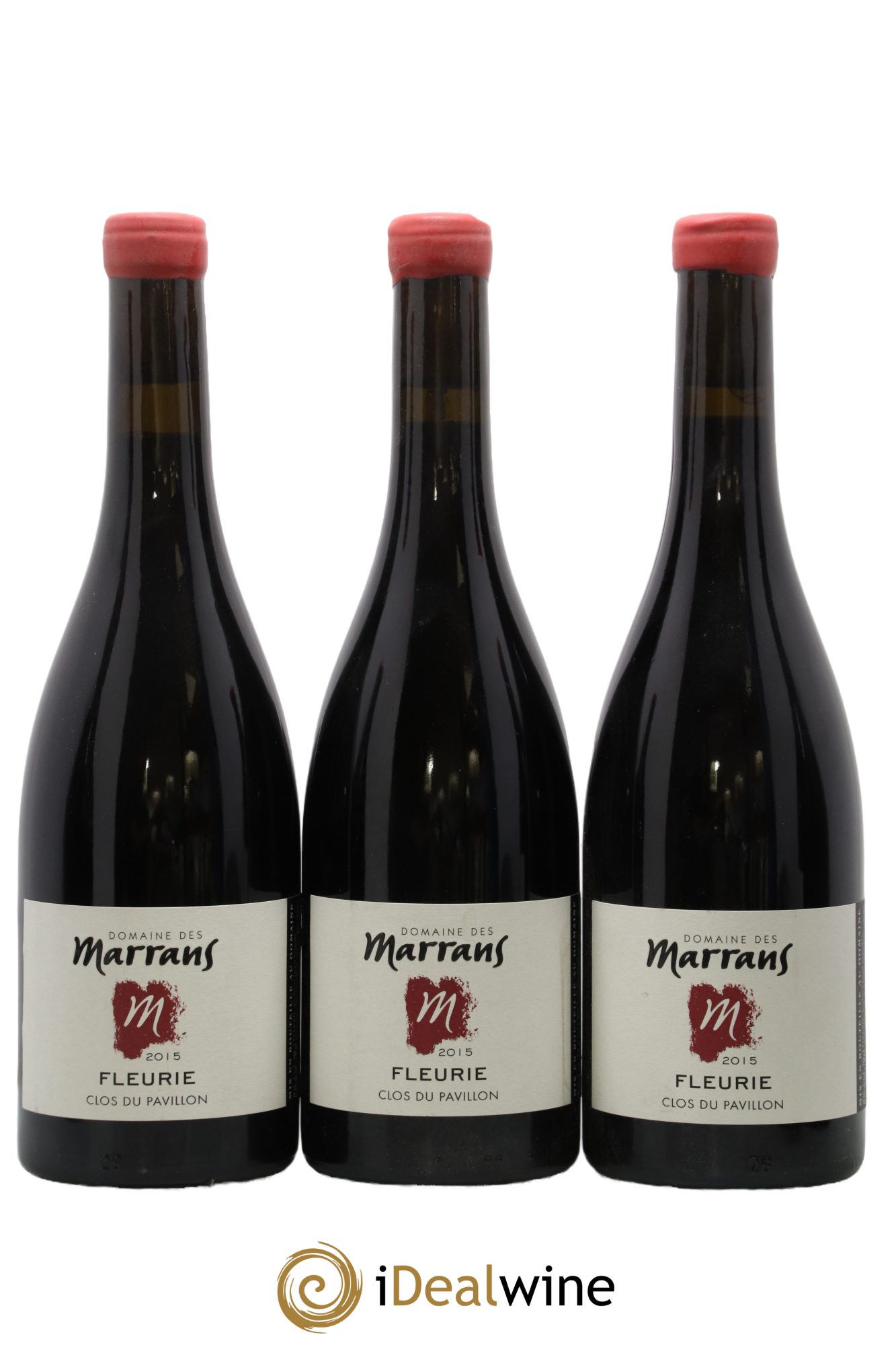 Fleurie Clos du Pavillon - Monopole Domaine des Marrans 2015 - Lot de 3 bouteilles - 0