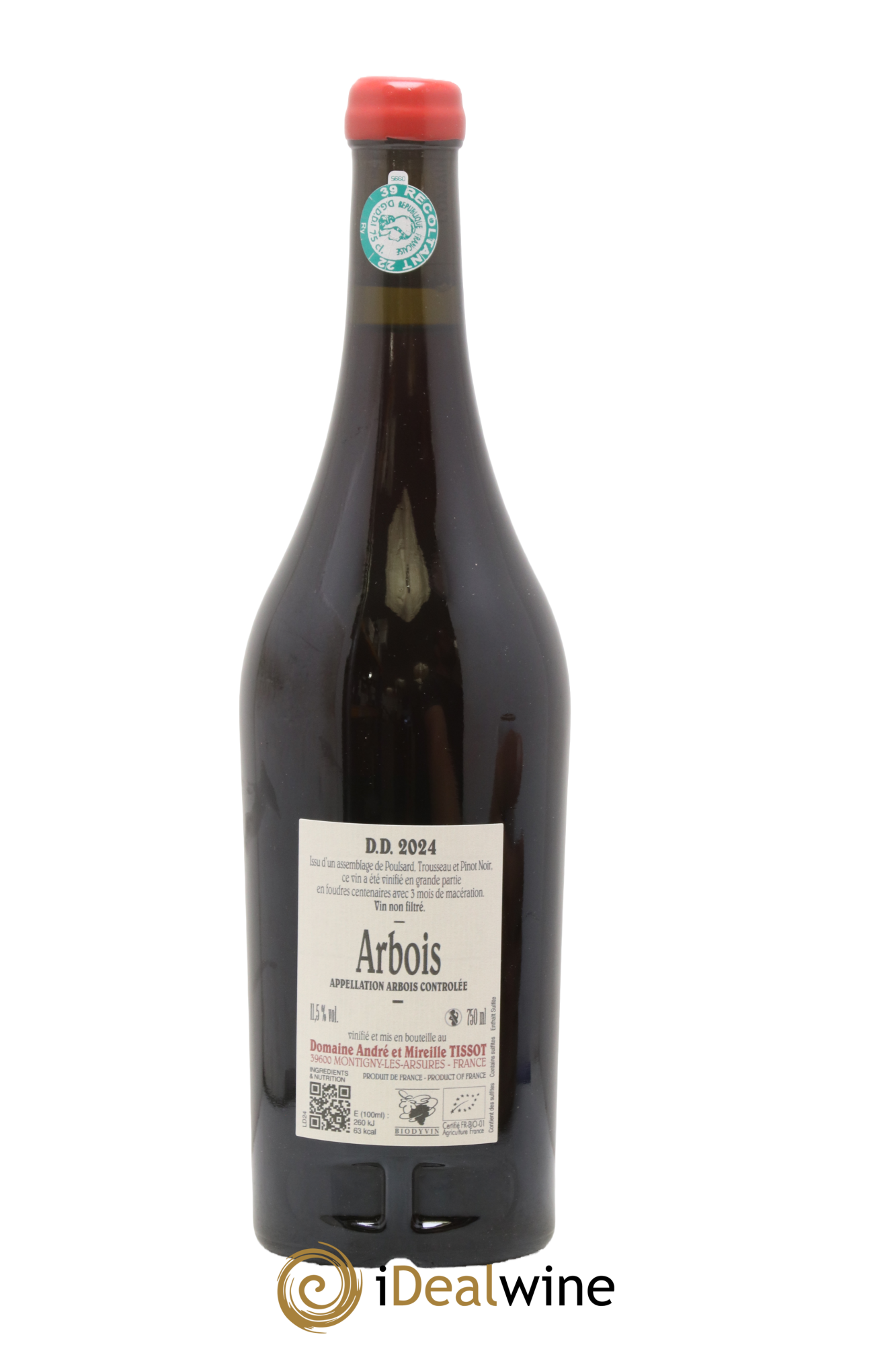 Arbois DD Bénédicte et Stéphane Tissot 2024 - Posten von 1 Flasche - 1