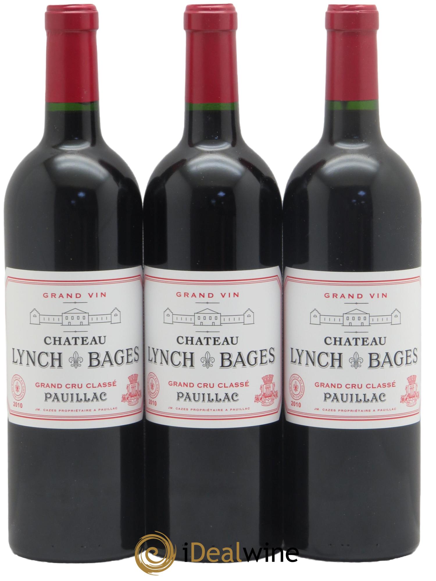 Château Lynch Bages 5ème Grand Cru Classé 2010 - Posten von 12 Flaschen - 4