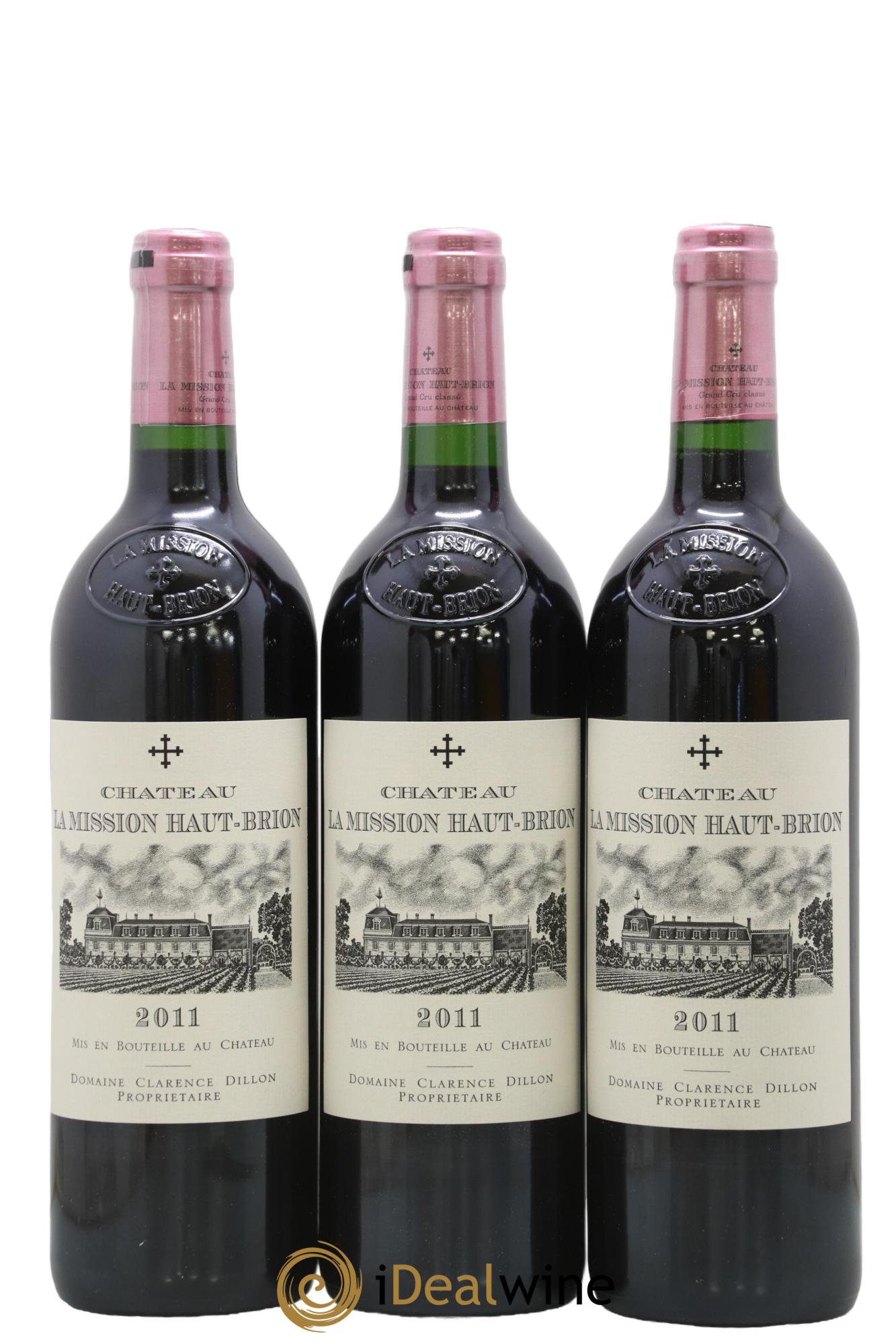 Château la Mission Haut-Brion Cru Classé de Graves 2011 - Lot de 6 bouteilles - 2